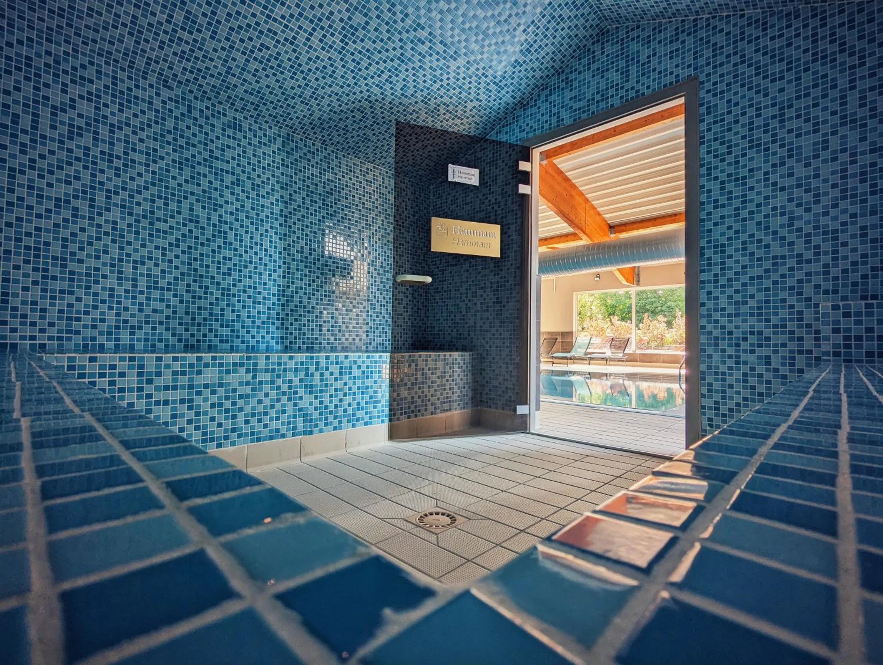 Sauna in Golden Tulip Dieppe Hôtel & Spa