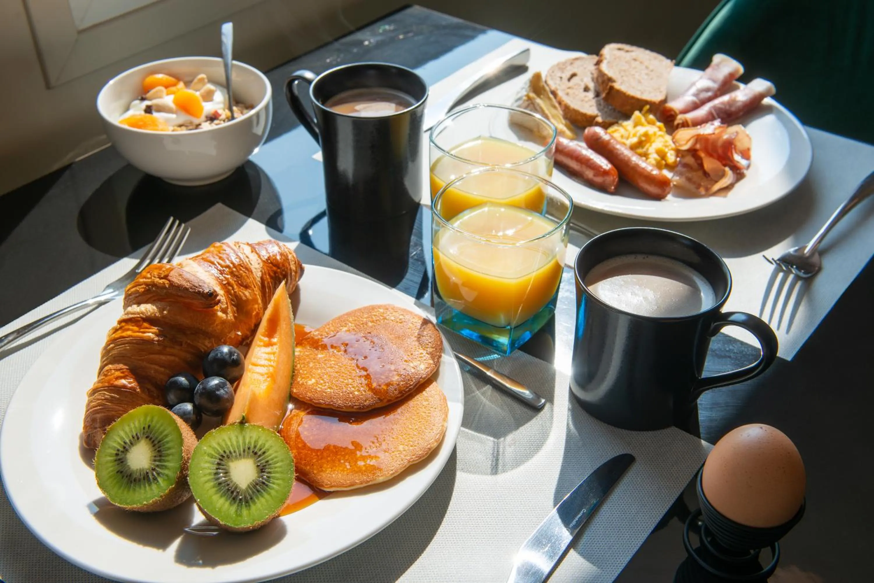 Breakfast in Golden Tulip Dieppe Hôtel & Spa