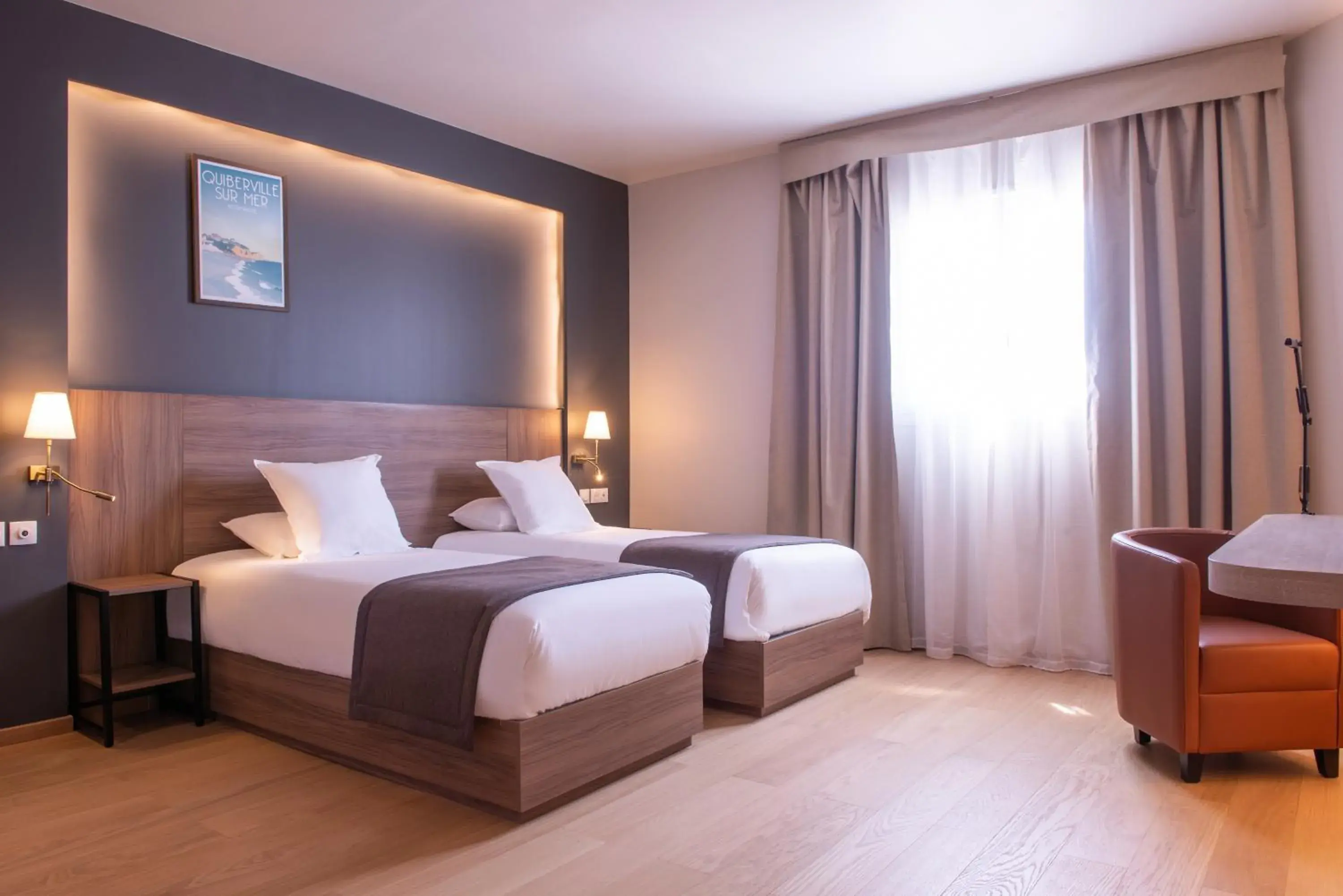 Standard Room - 2 Single Beds in Golden Tulip Dieppe Hôtel & Spa Standard Room - 2 Single Beds in Golden Tulip Dieppe Hôtel & Spa