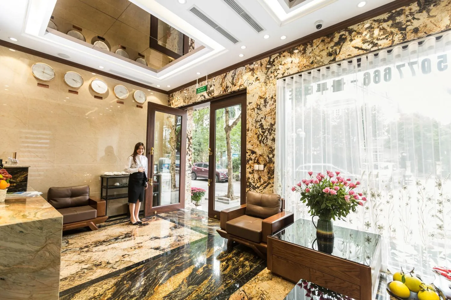 Living room in Blubiz Hotel Mỹ Đình (Blubiz Hotel 2)