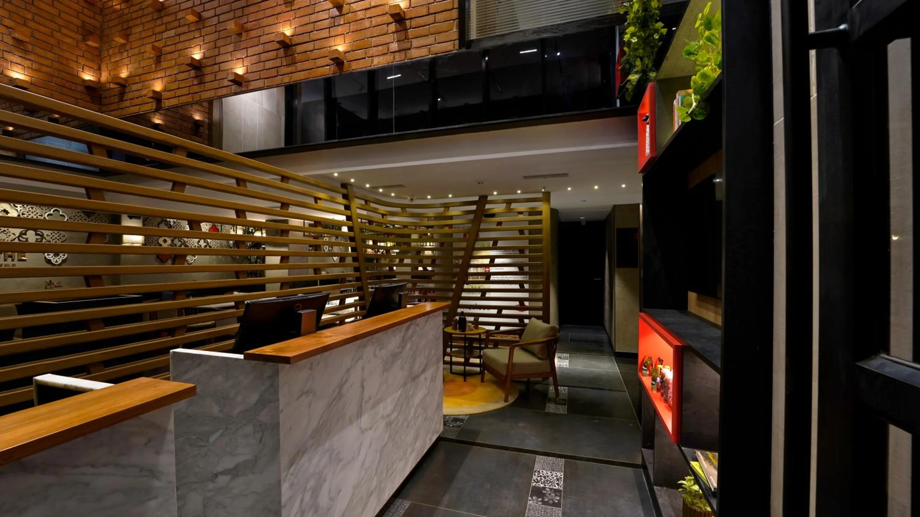 Lobby or reception in Aiden by Best Western Hennur Bengaluru