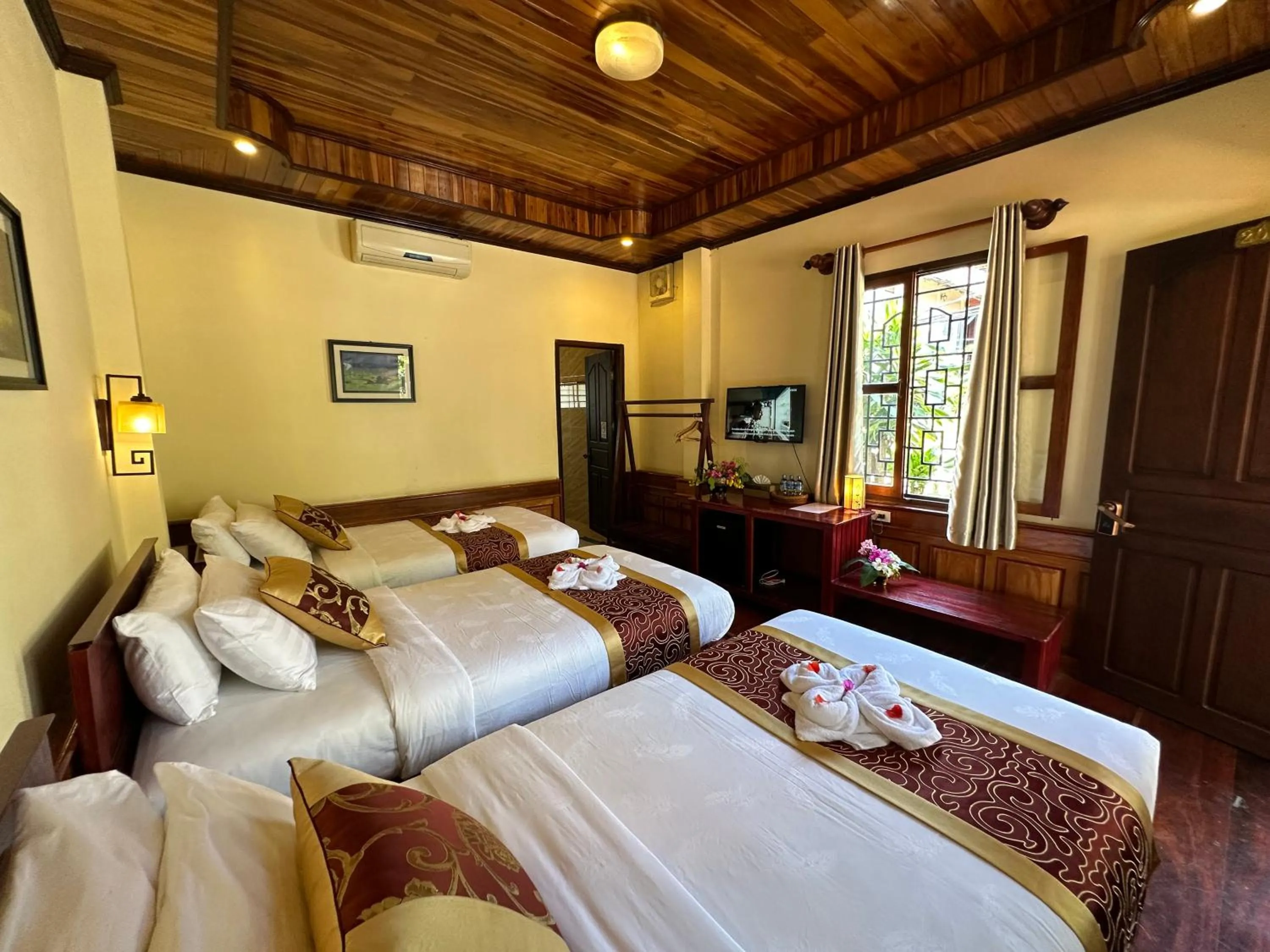 Bed in Ammata Boutique Villa
