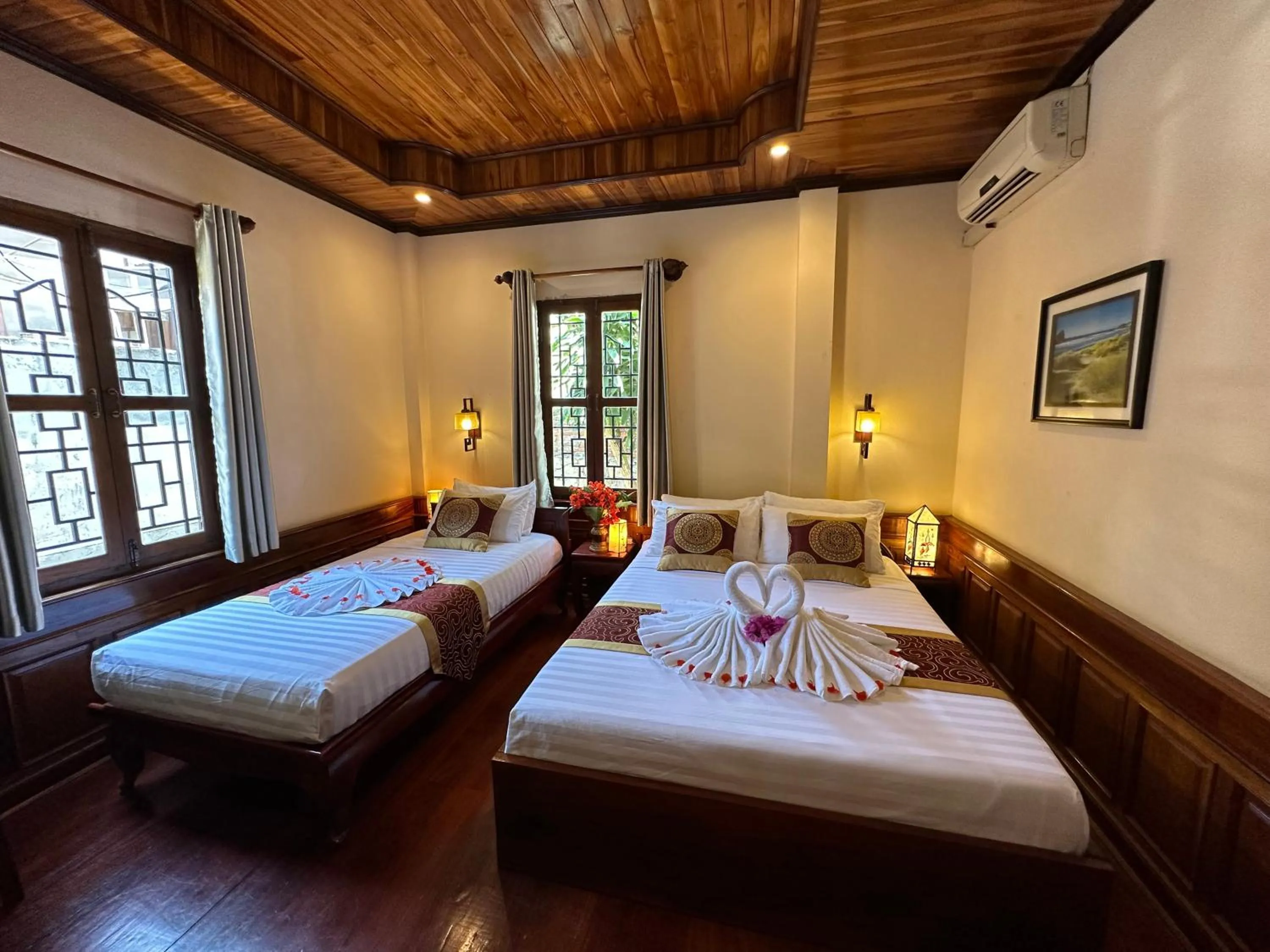 Bed in Ammata Boutique Villa