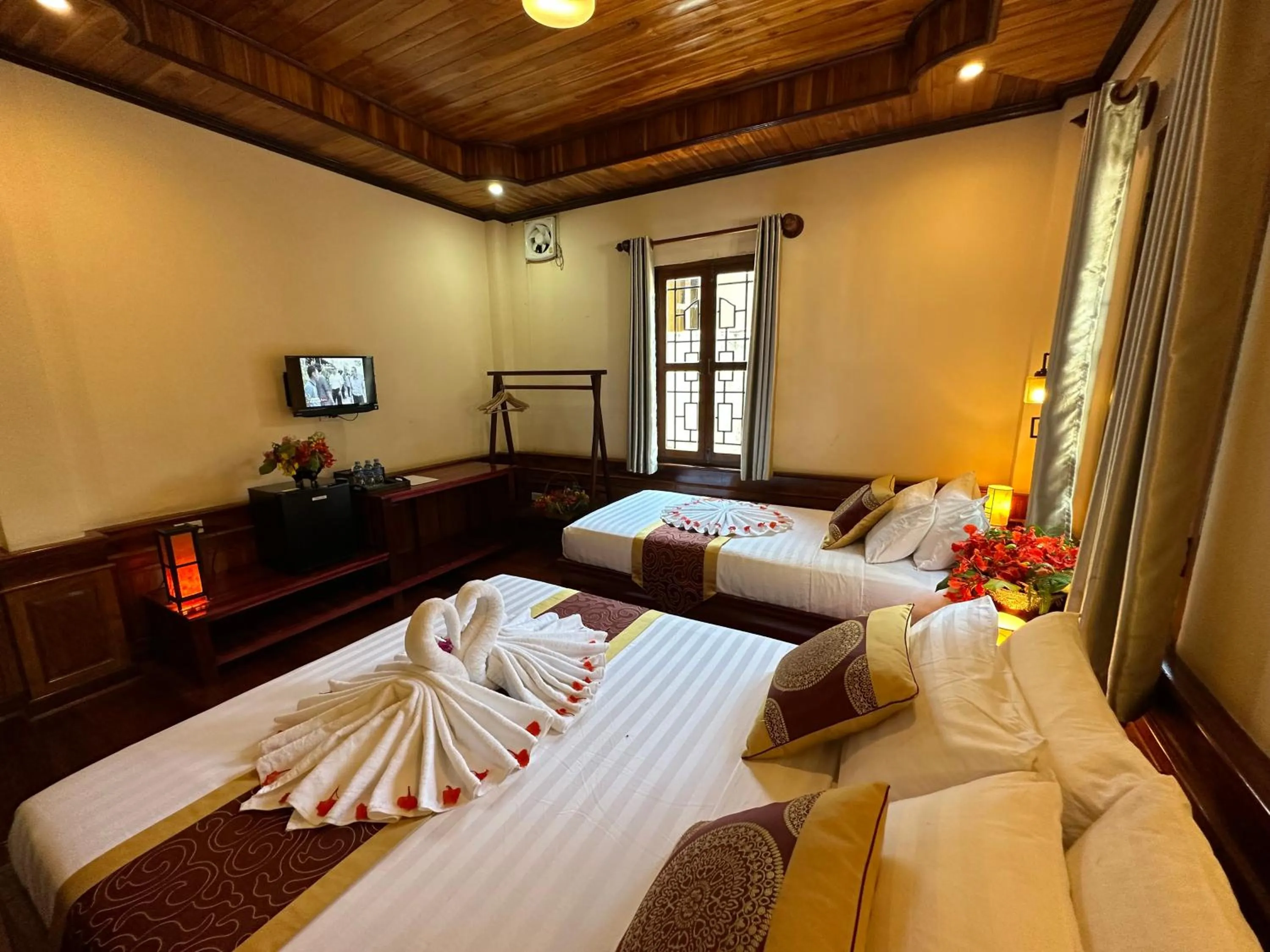 Bed in Ammata Boutique Villa