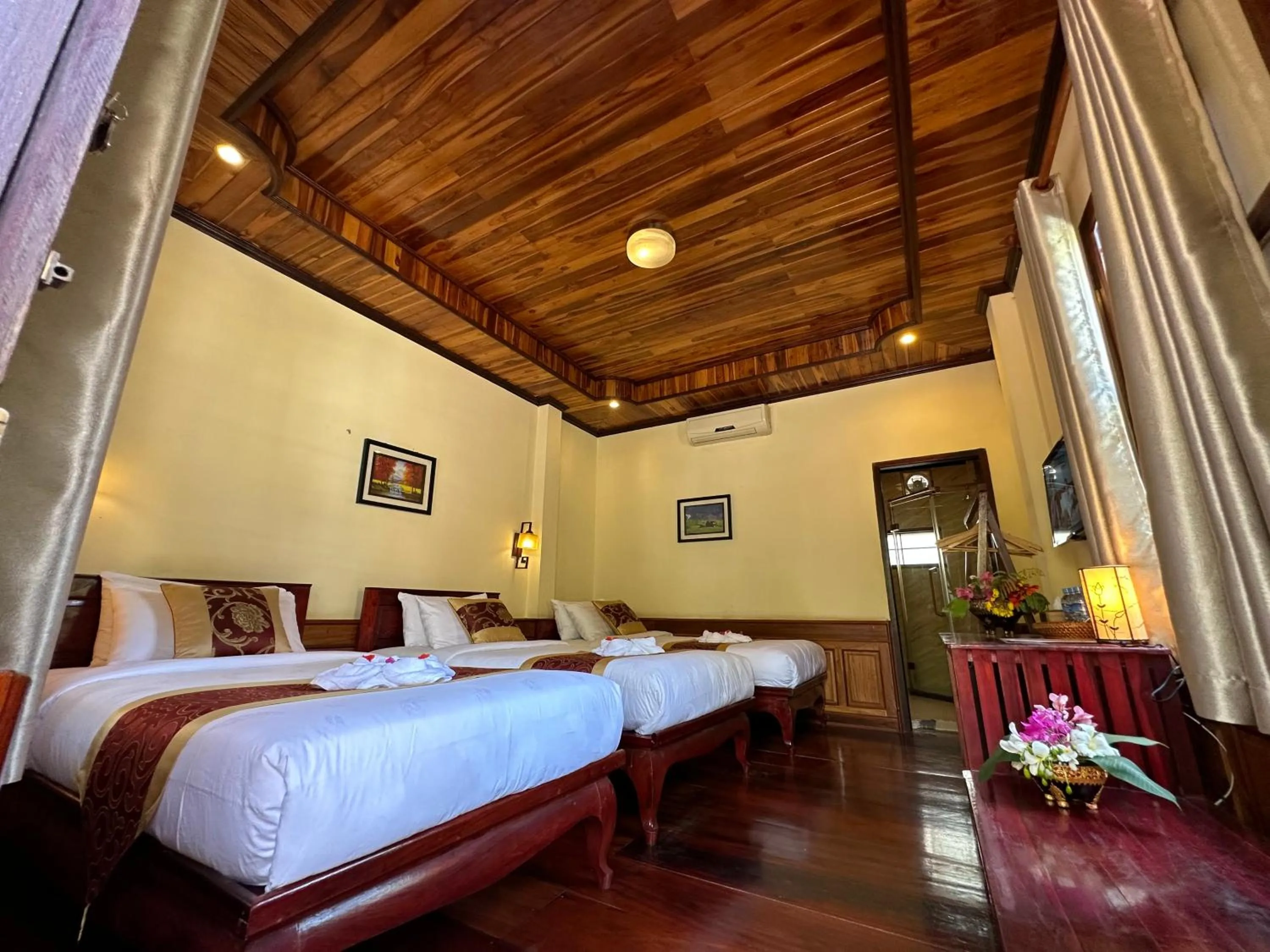 Bed in Ammata Boutique Villa
