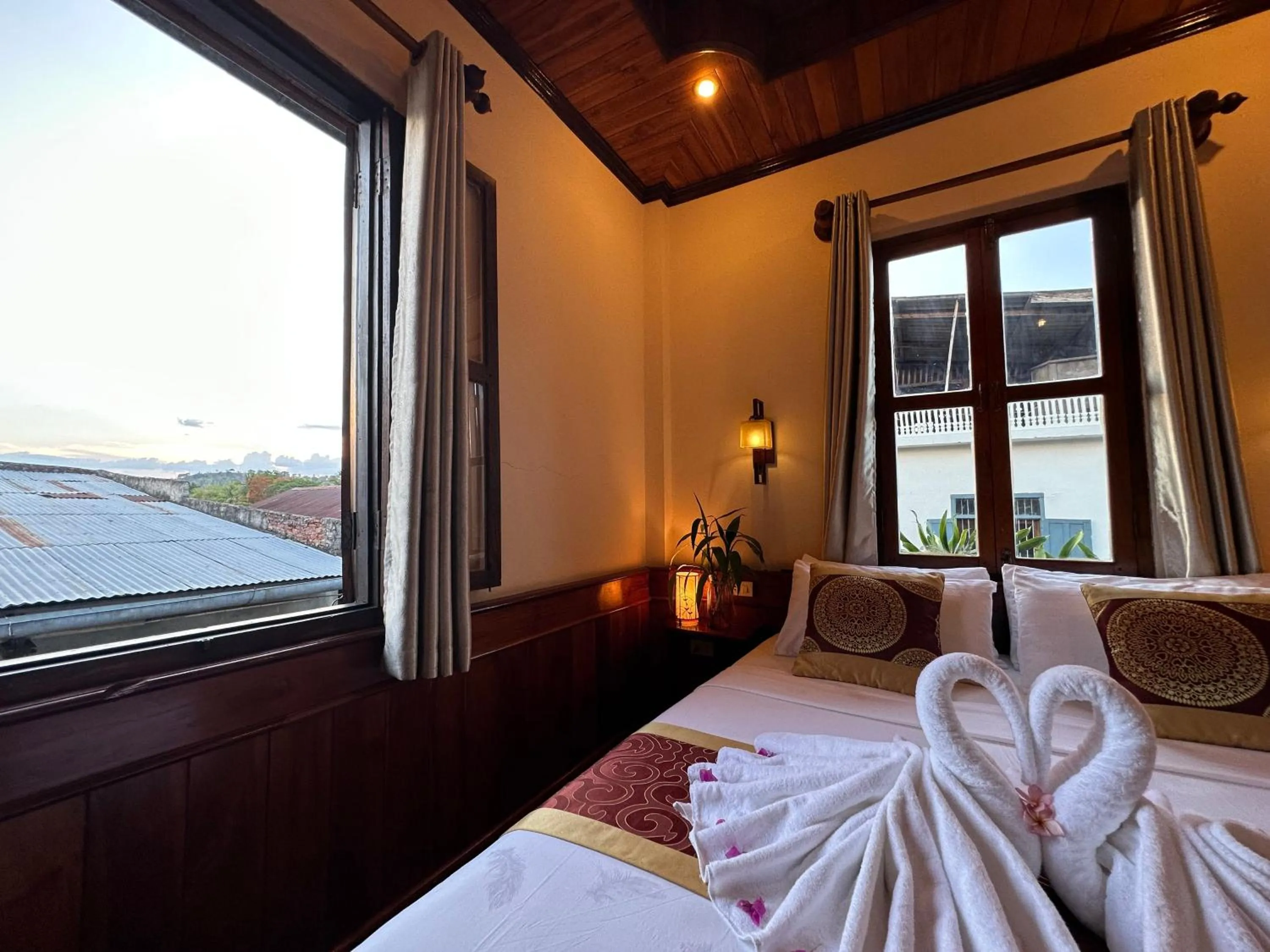 Bed in Ammata Boutique Villa