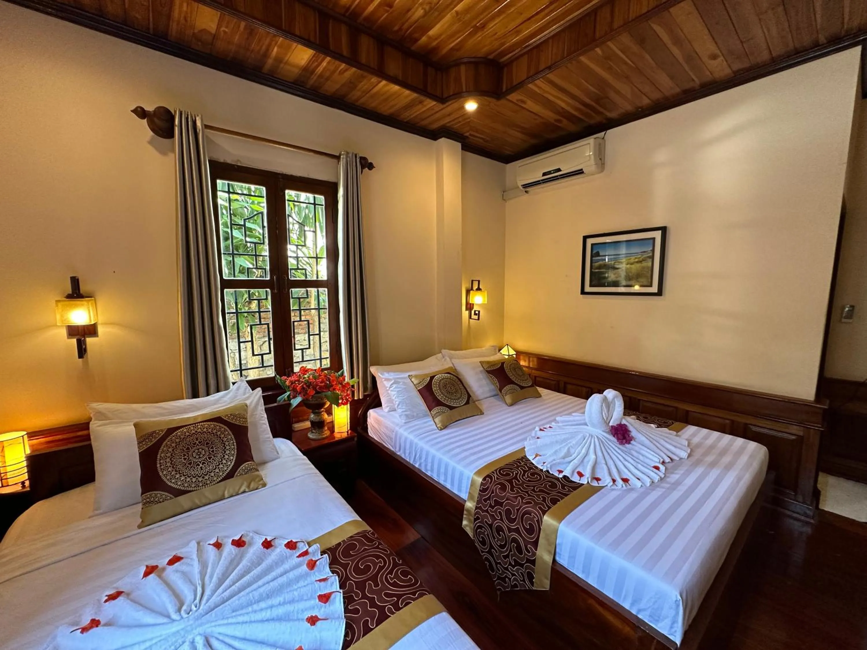 Bed in Ammata Boutique Villa