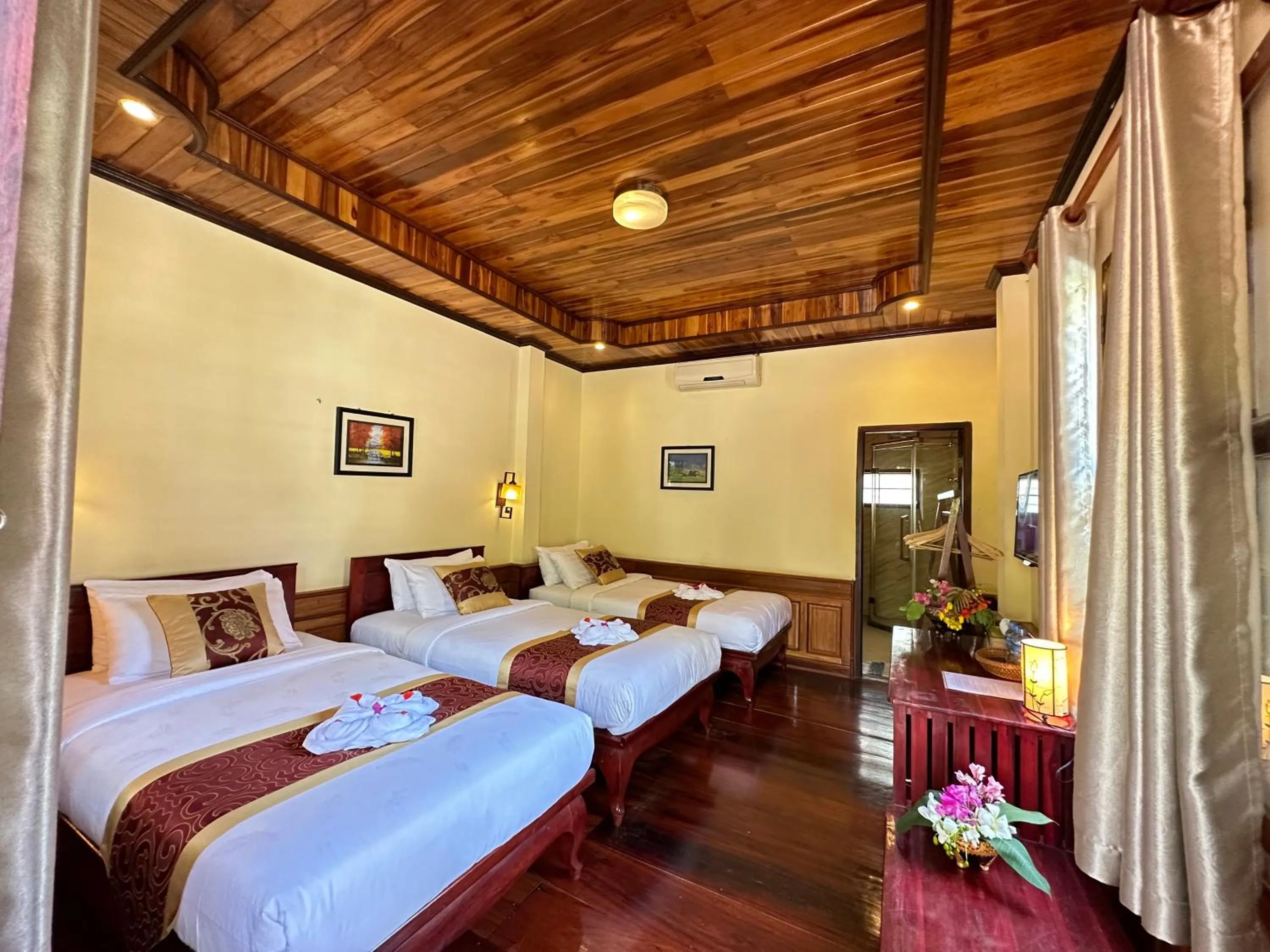 Bed in Ammata Boutique Villa