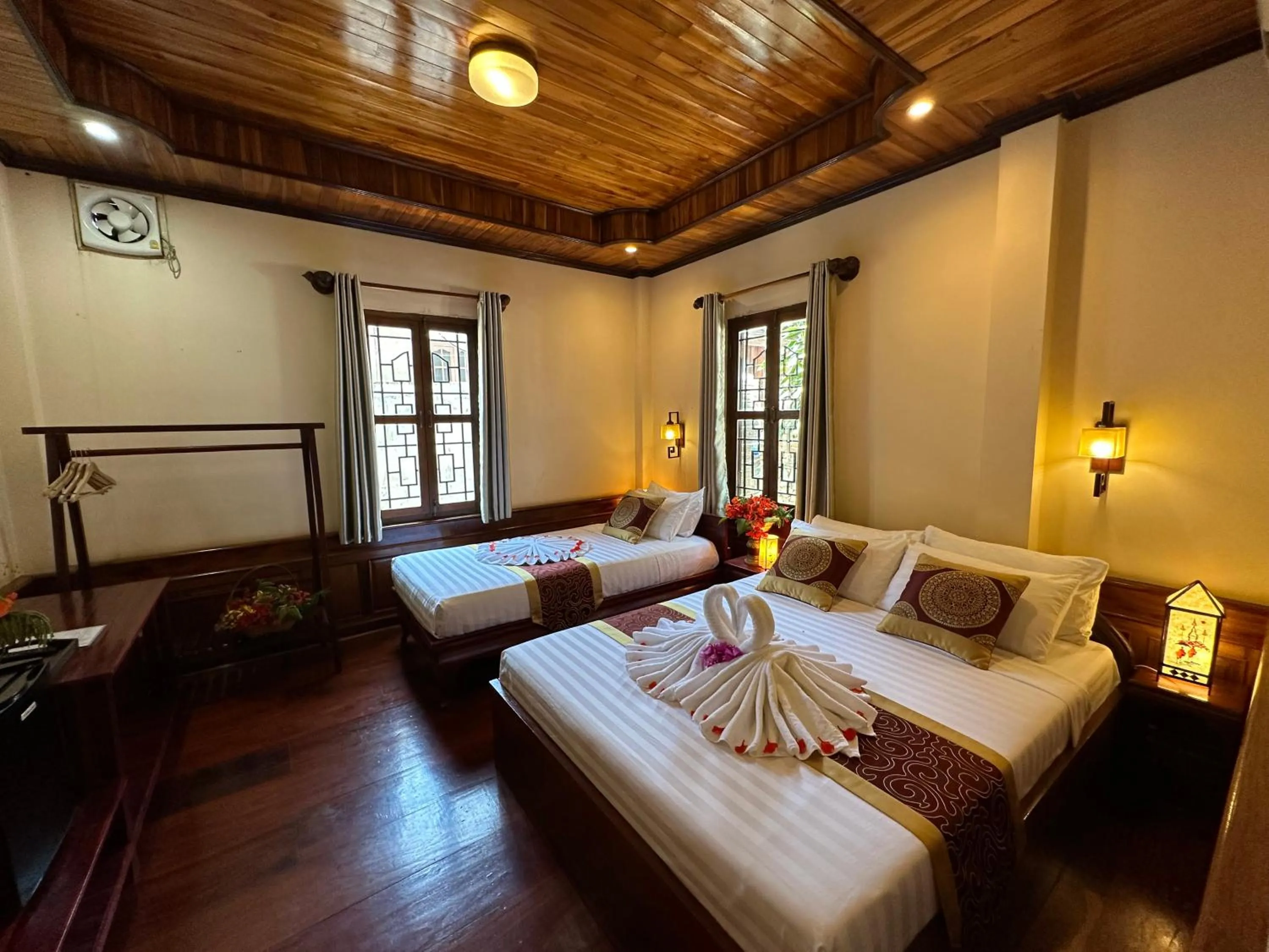 Bed in Ammata Boutique Villa