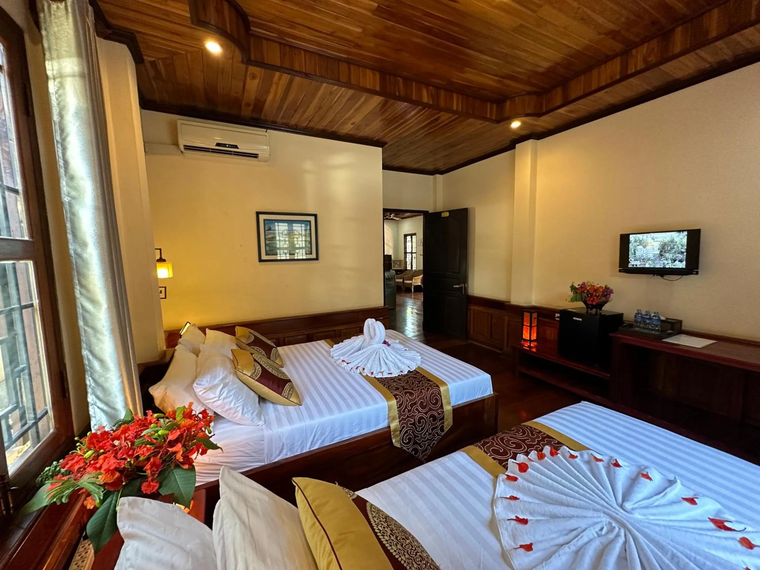 Bed in Ammata Boutique Villa