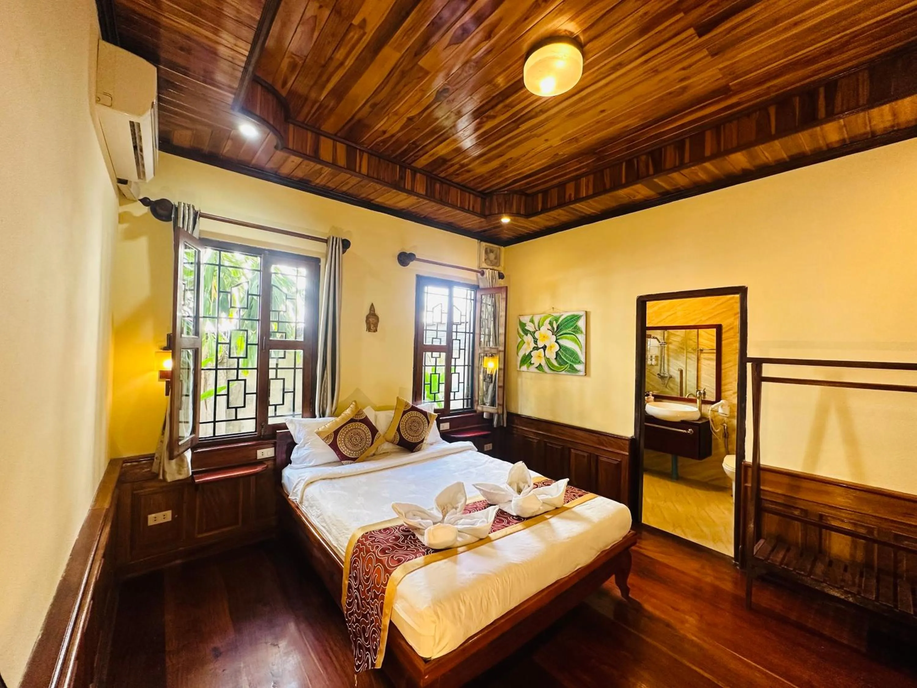 Bed in Ammata Boutique Villa