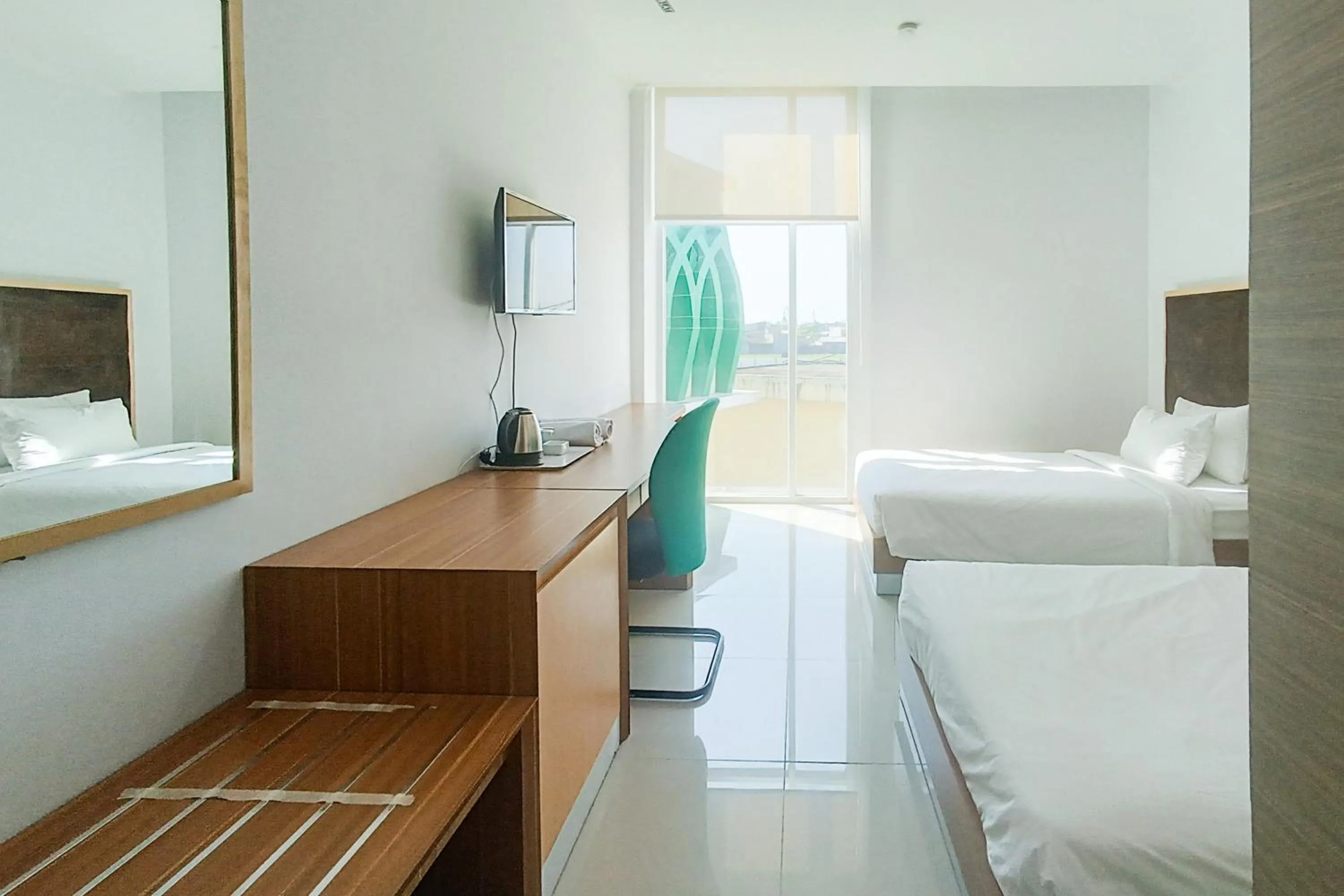 Bedroom, Bed in Urbanview Hotel Syariah UIN Mataram