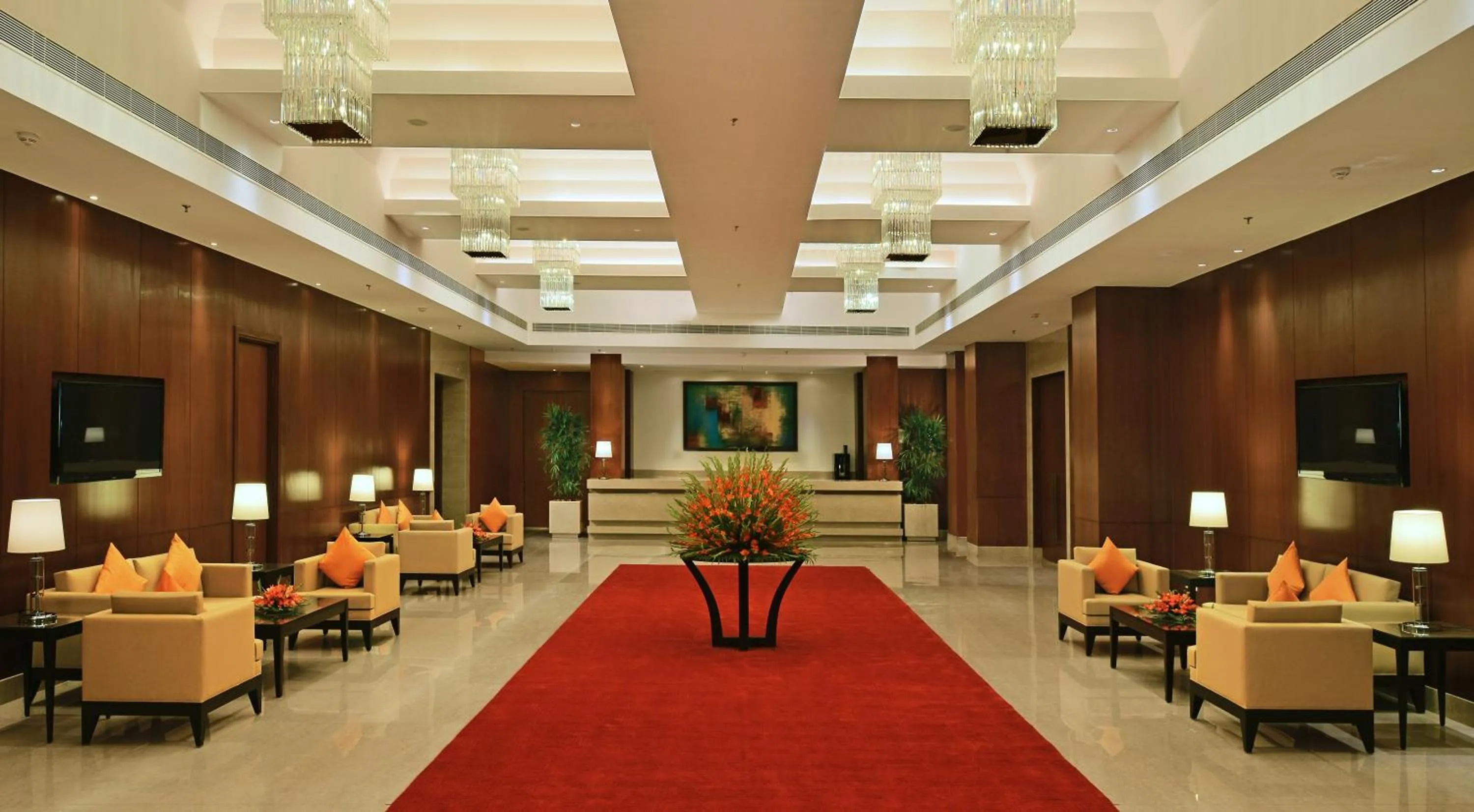 Lobby or reception in Park Plaza Chandigarh Zirakpur