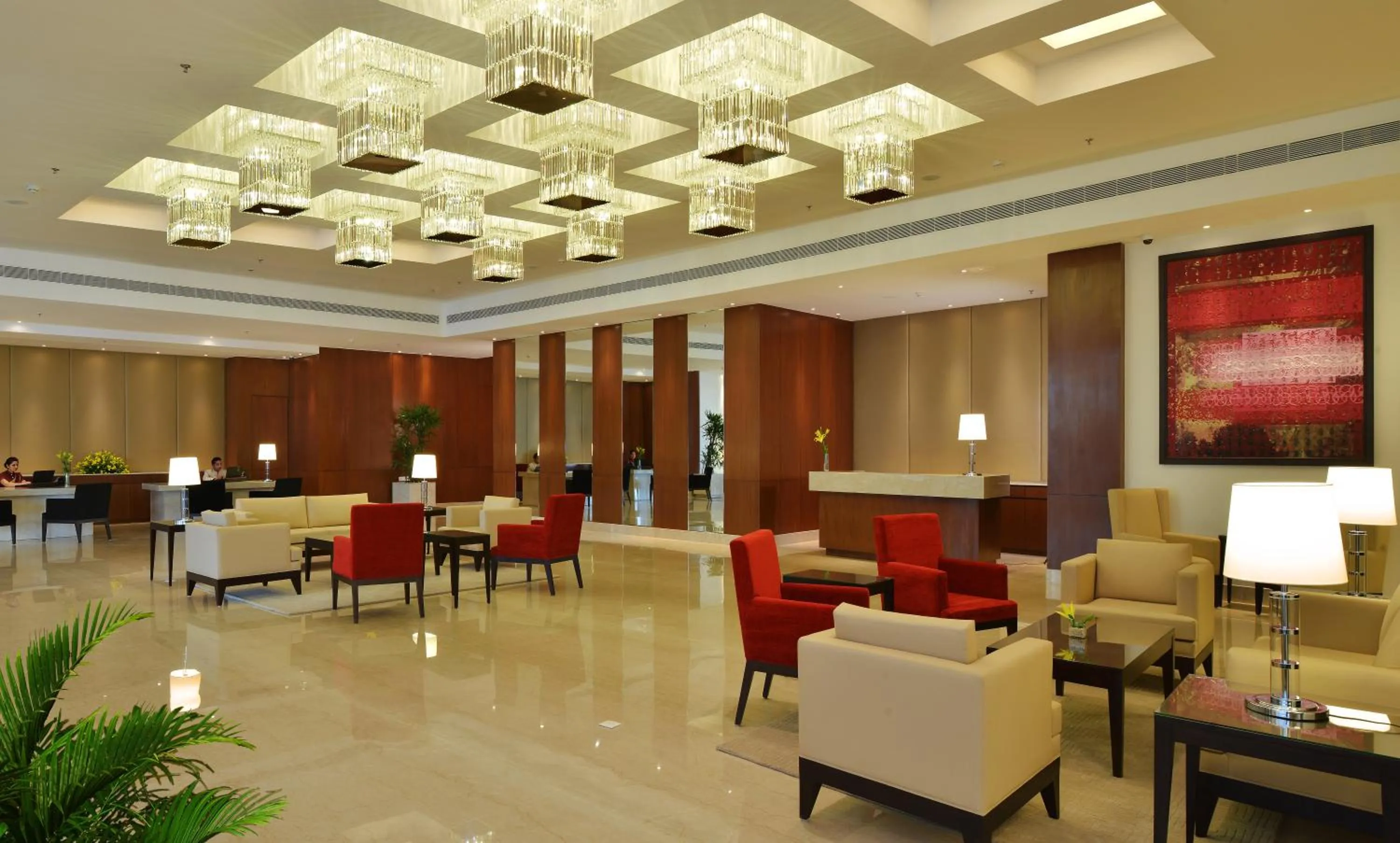 Lobby or reception in Park Plaza Chandigarh Zirakpur