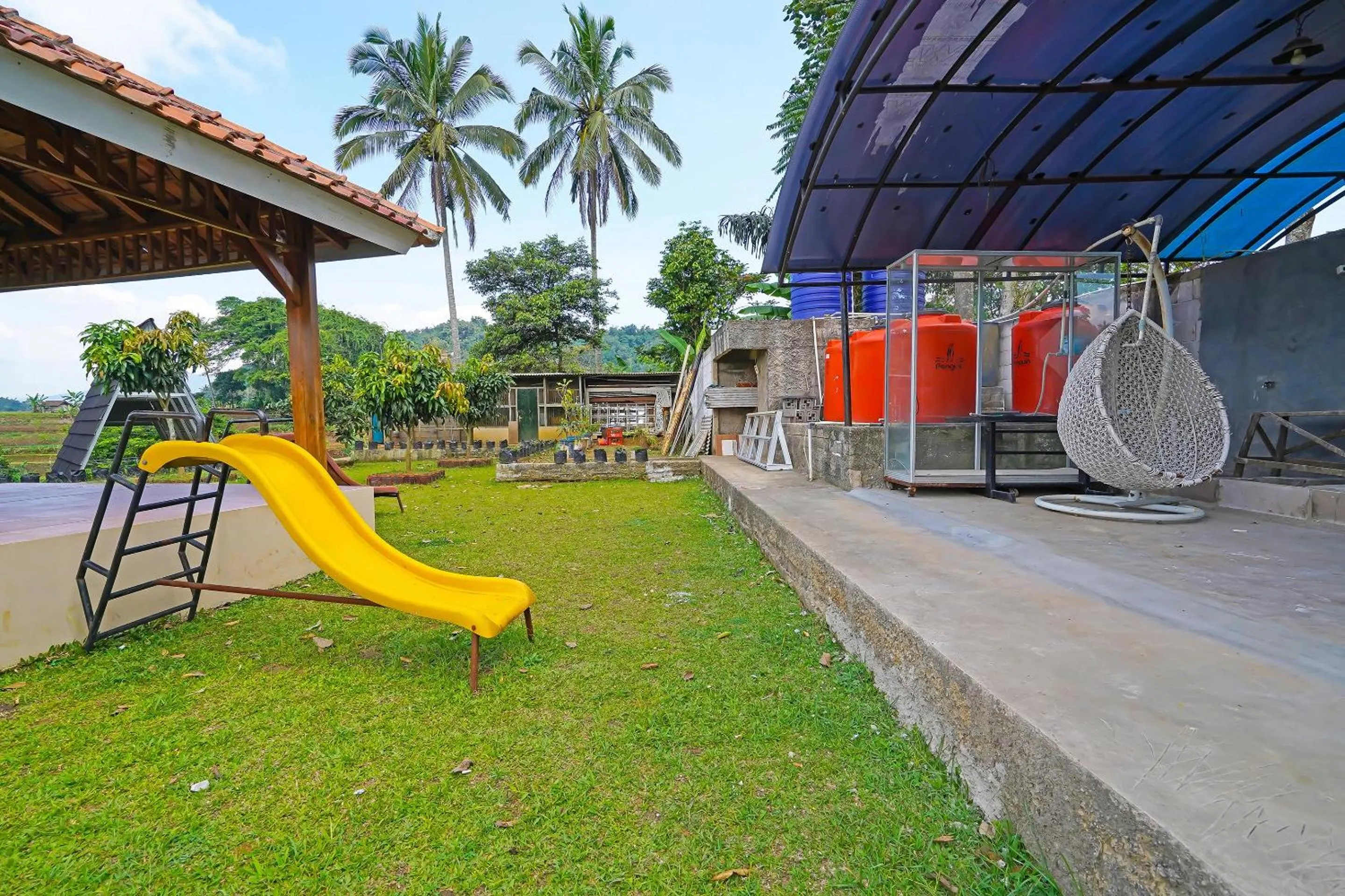 Lobby or reception in Collection O 92634 Villa Ds