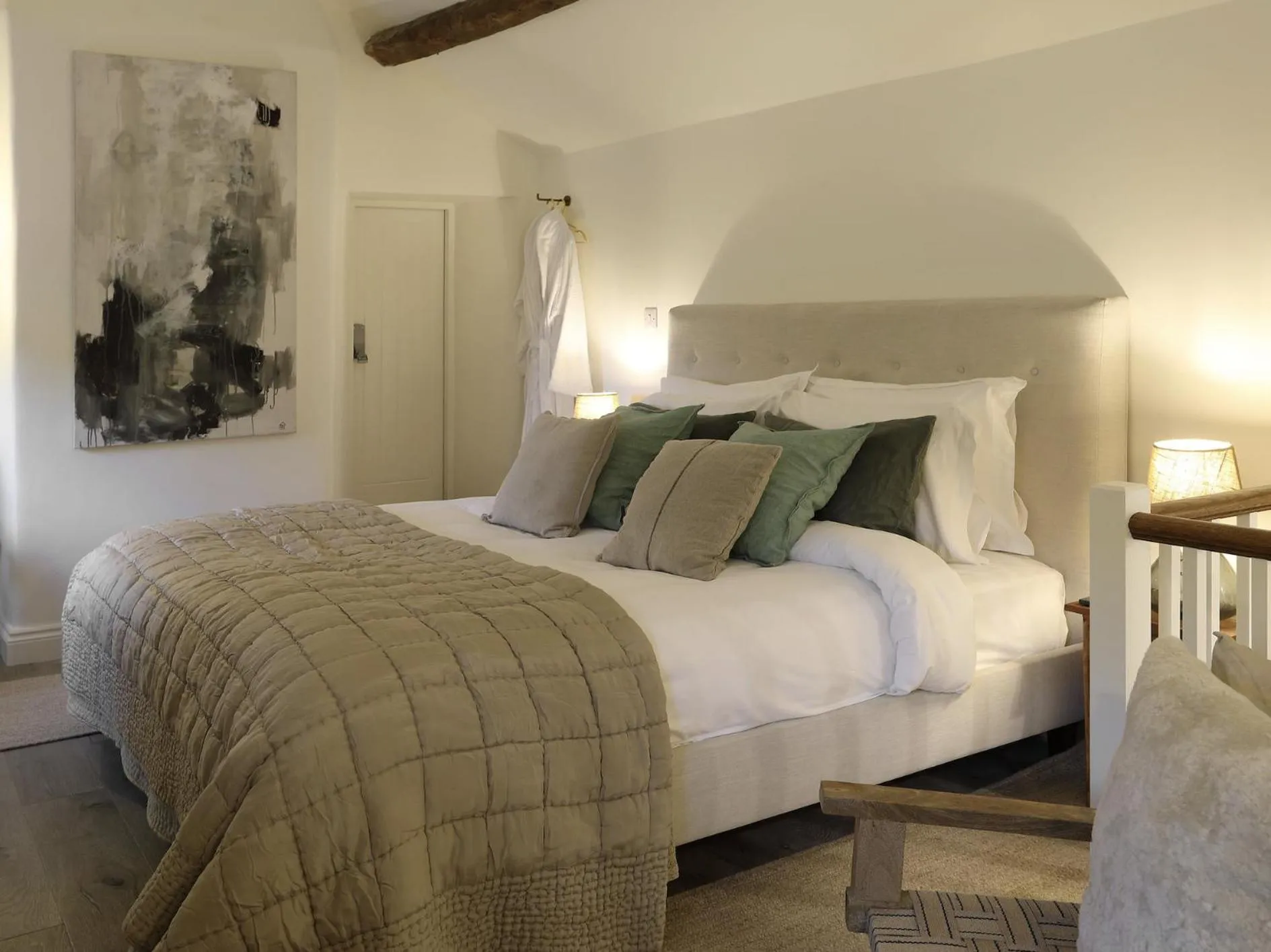 Bedroom in The Feathered Nest