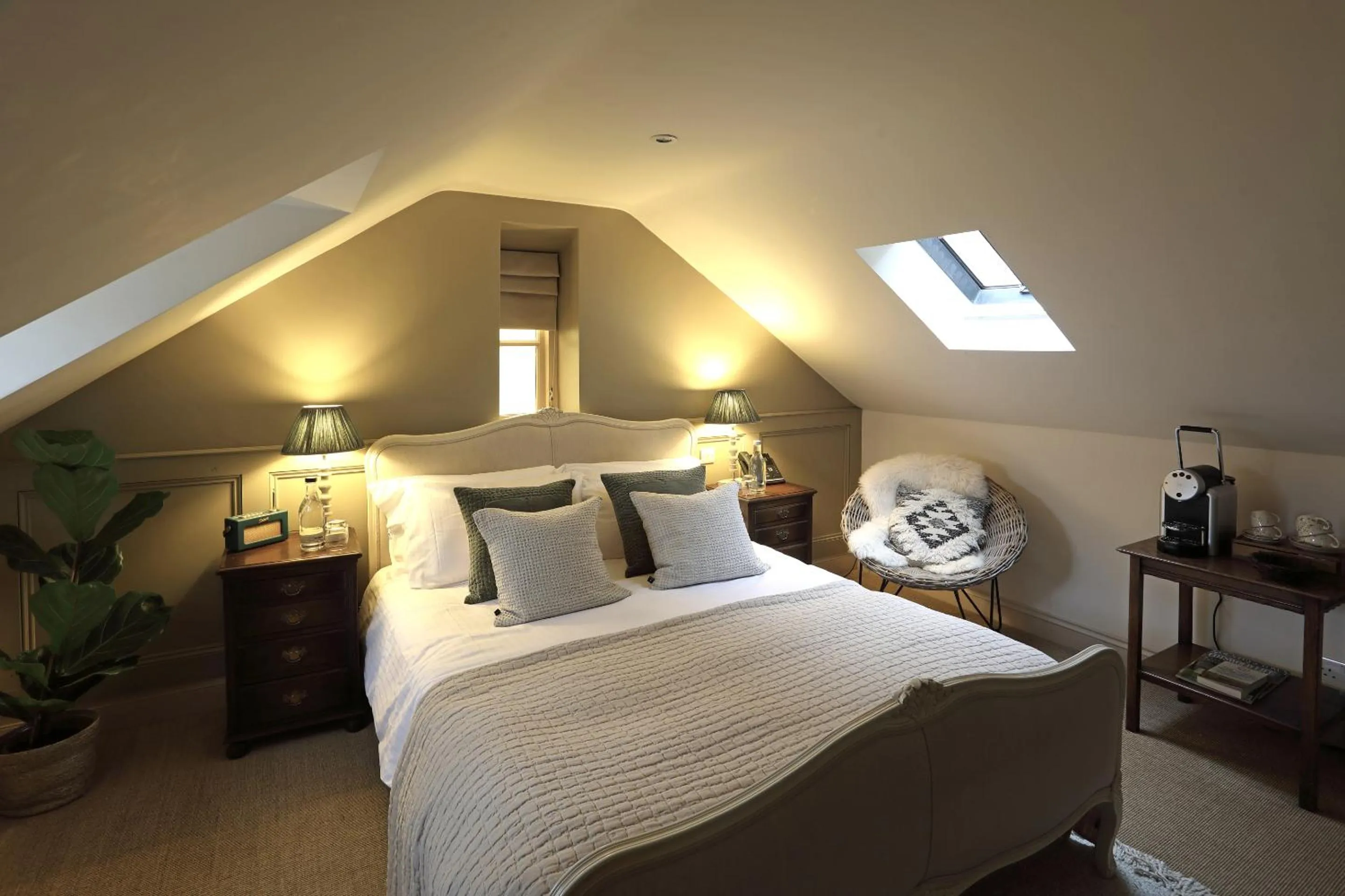Bedroom in The Feathered Nest