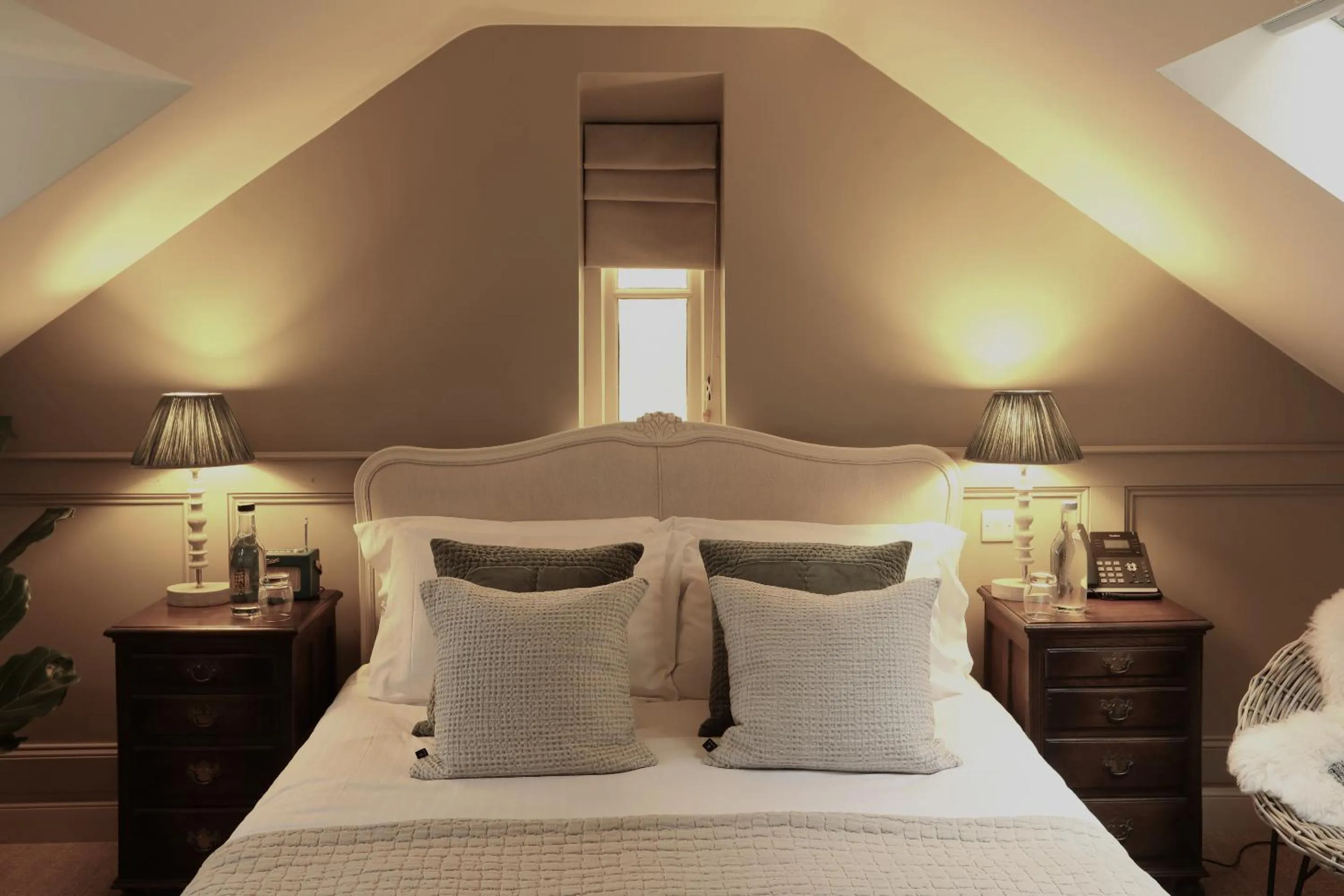 Bedroom in The Feathered Nest