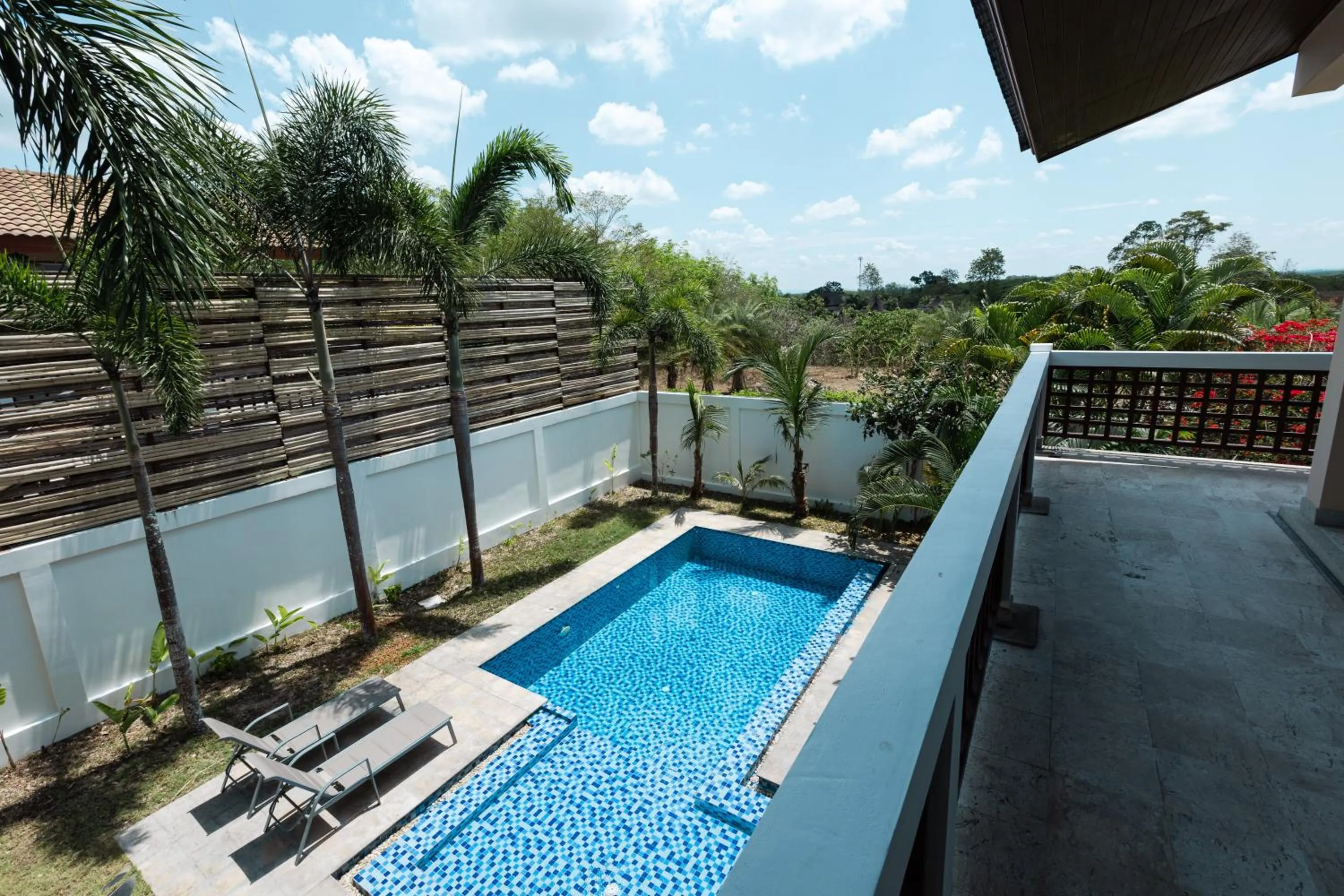 Patio in Cliff Haven Villa Krabi