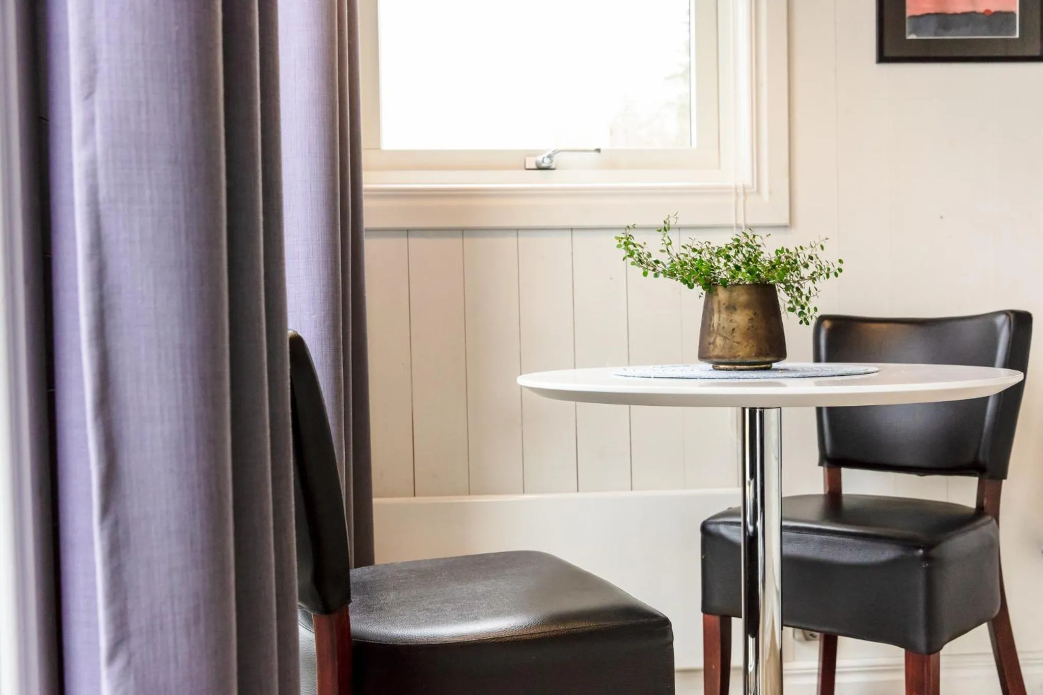 Seating area in Kronocamping Lidköping