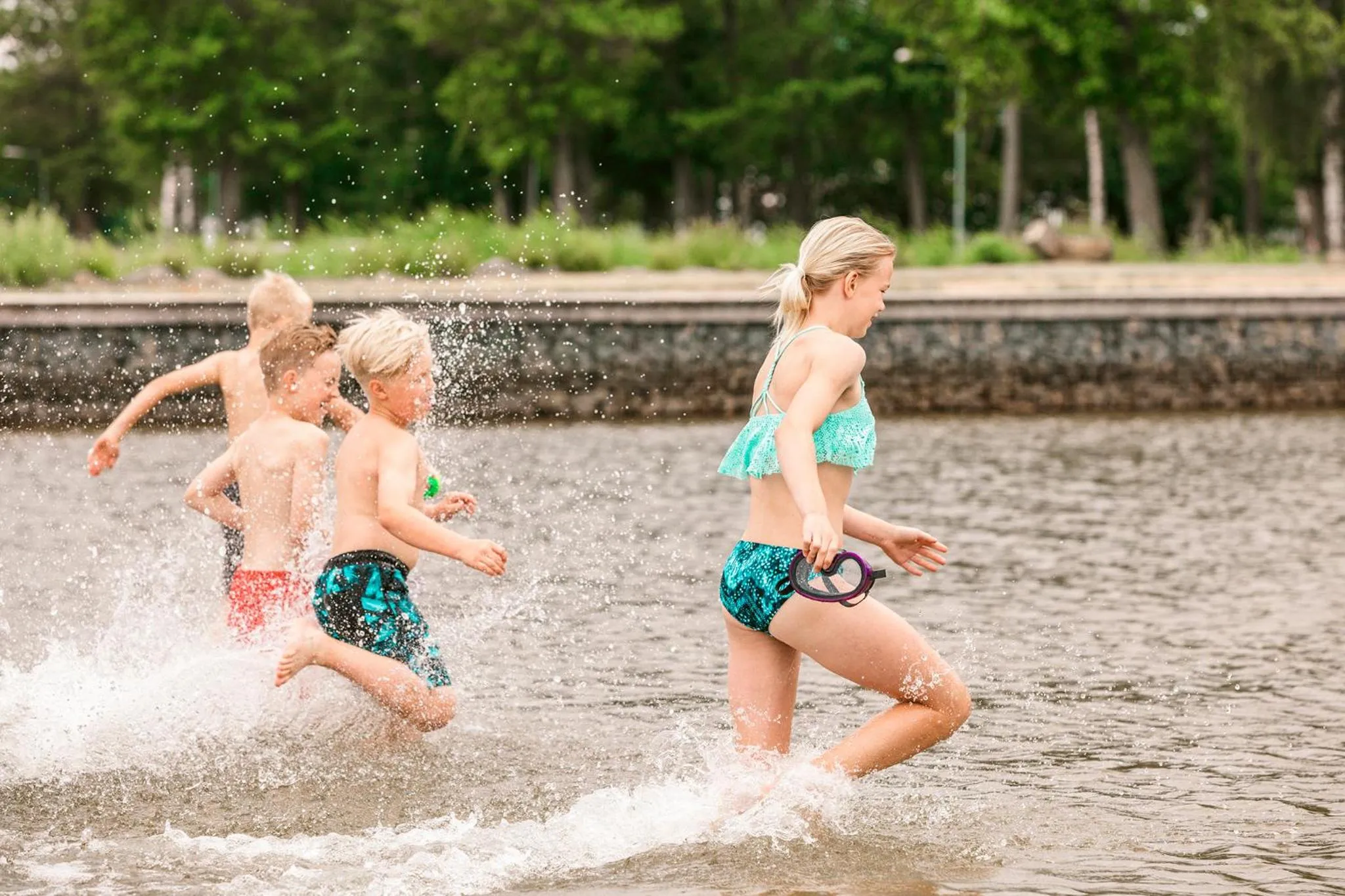 People in Kronocamping Lidköping