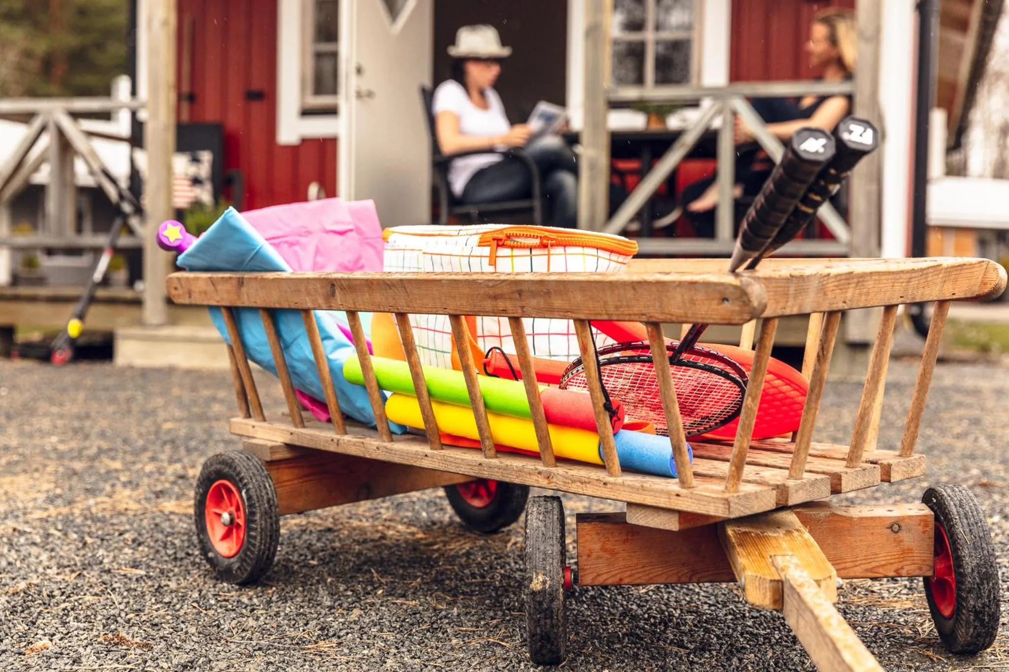 Children play ground in Kronocamping Lidköping