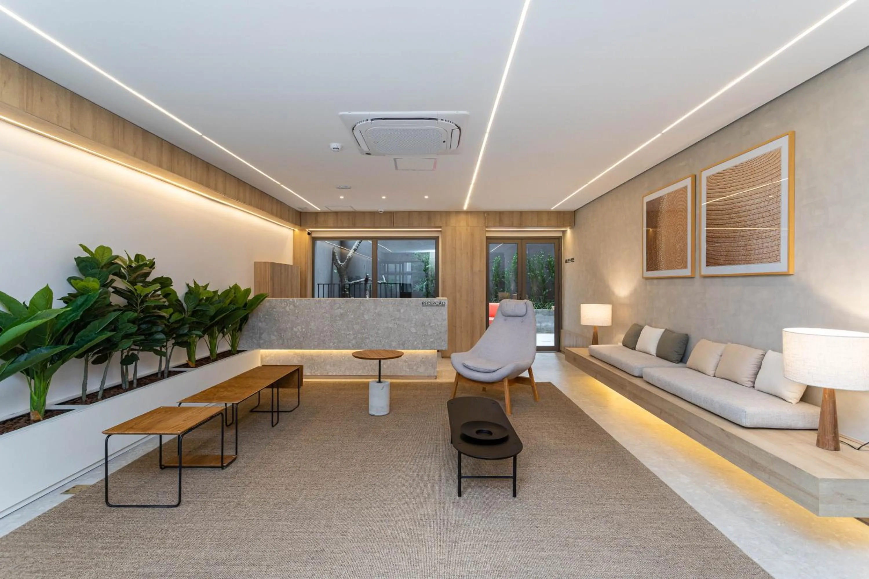 Lobby or reception in Charlie Haddock Jardim Paulista