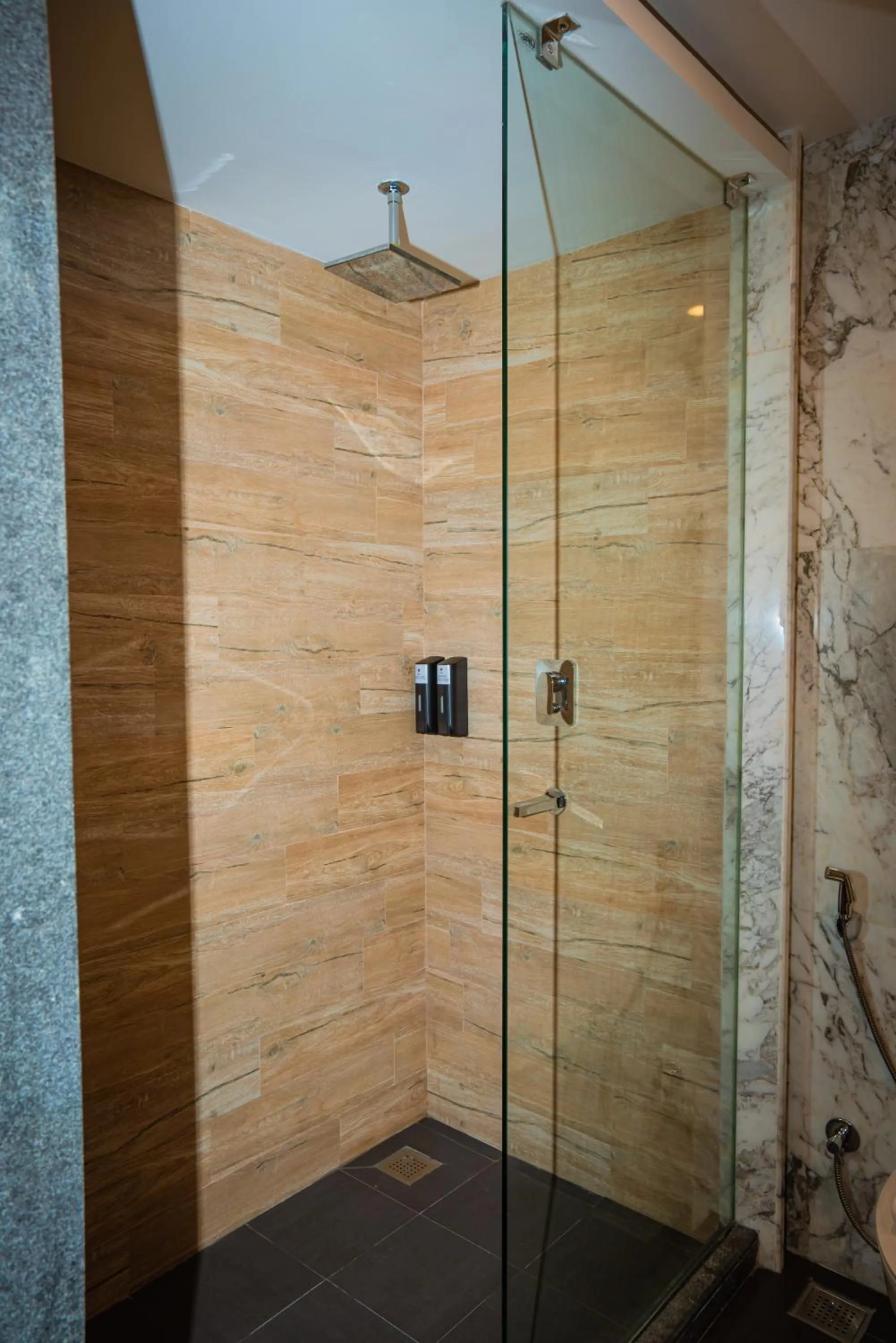 Shower in Hotel Barahi Kathmandu