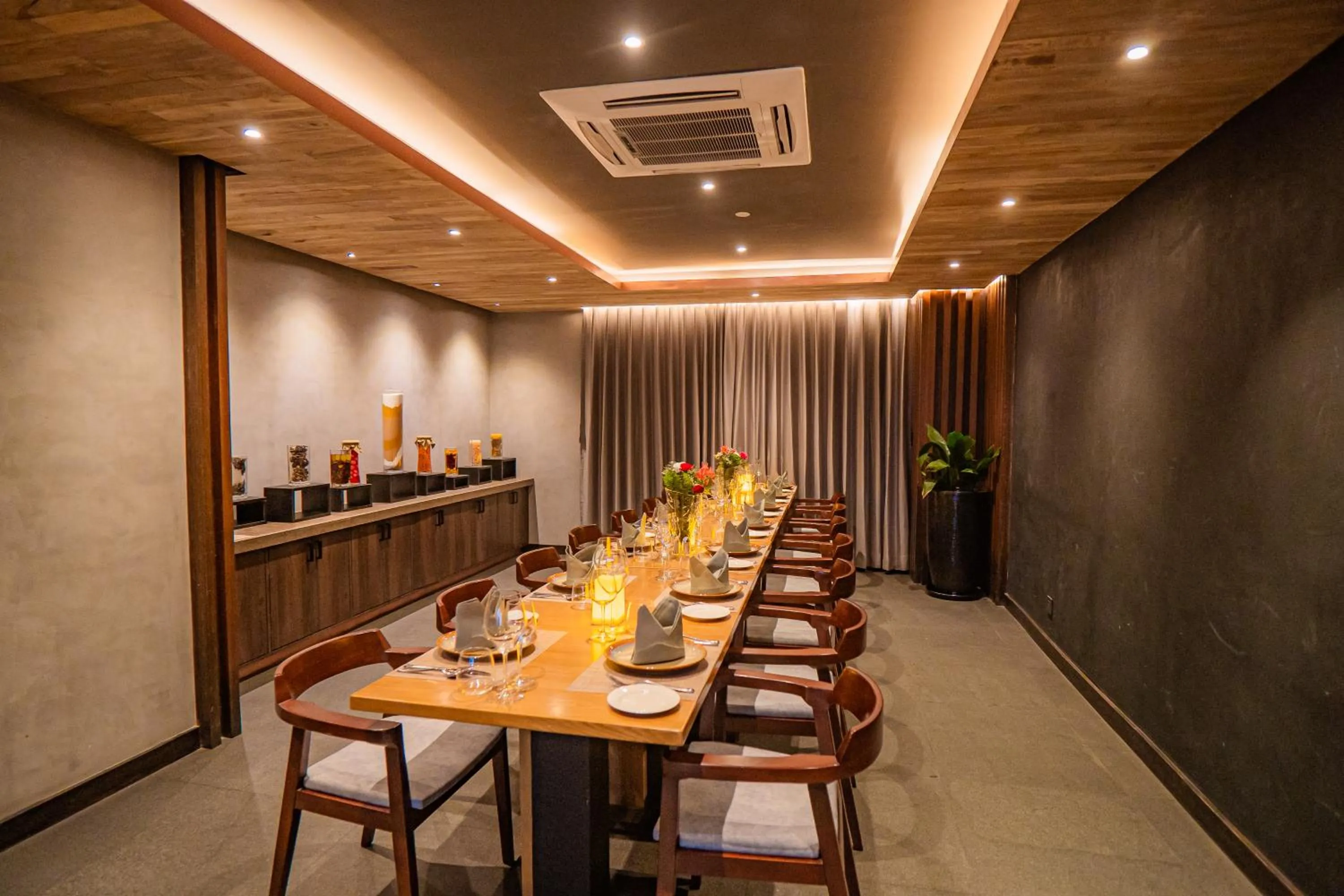 Dining area in Hotel Barahi Kathmandu