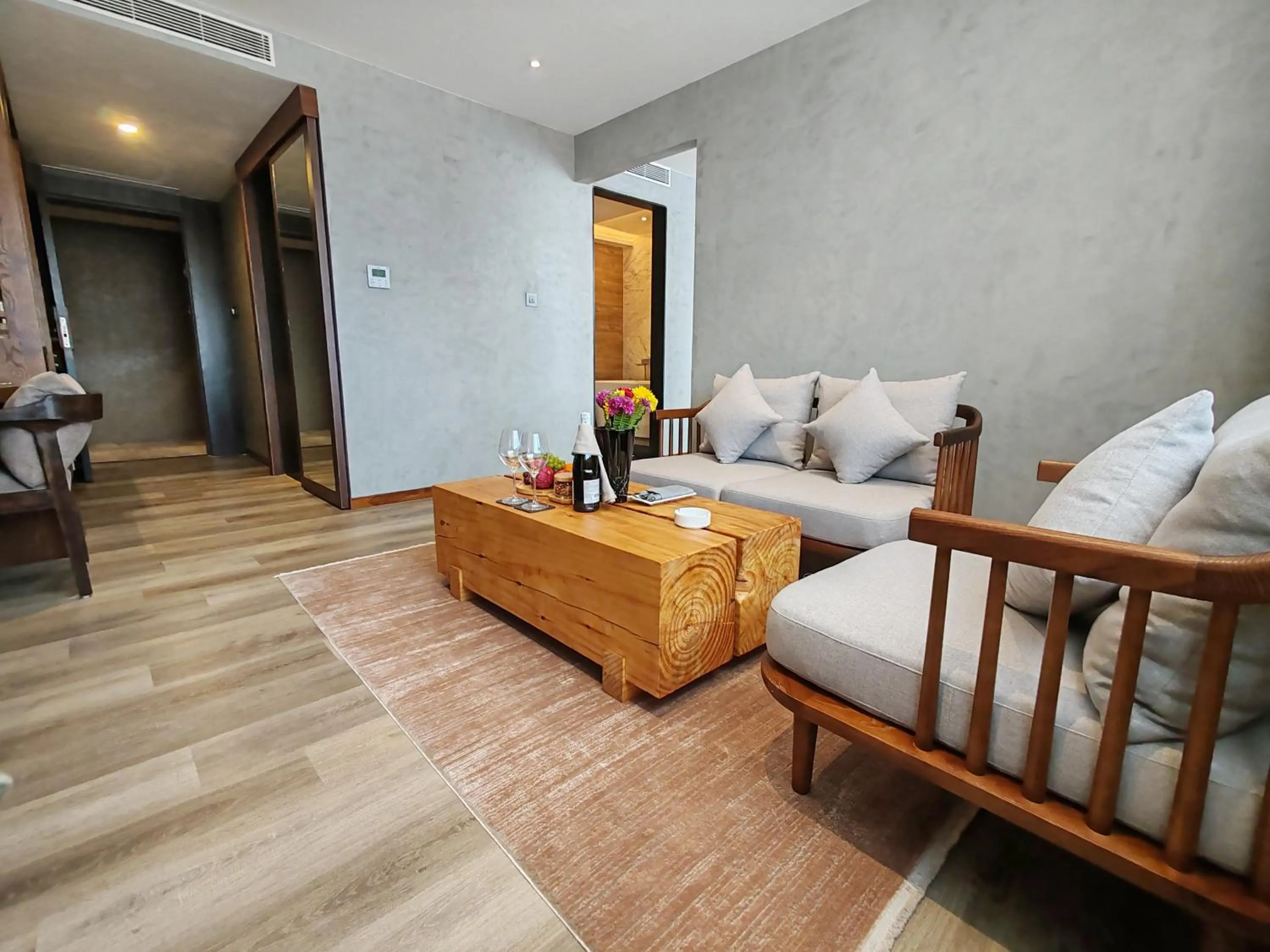 Living room in Hotel Barahi Kathmandu