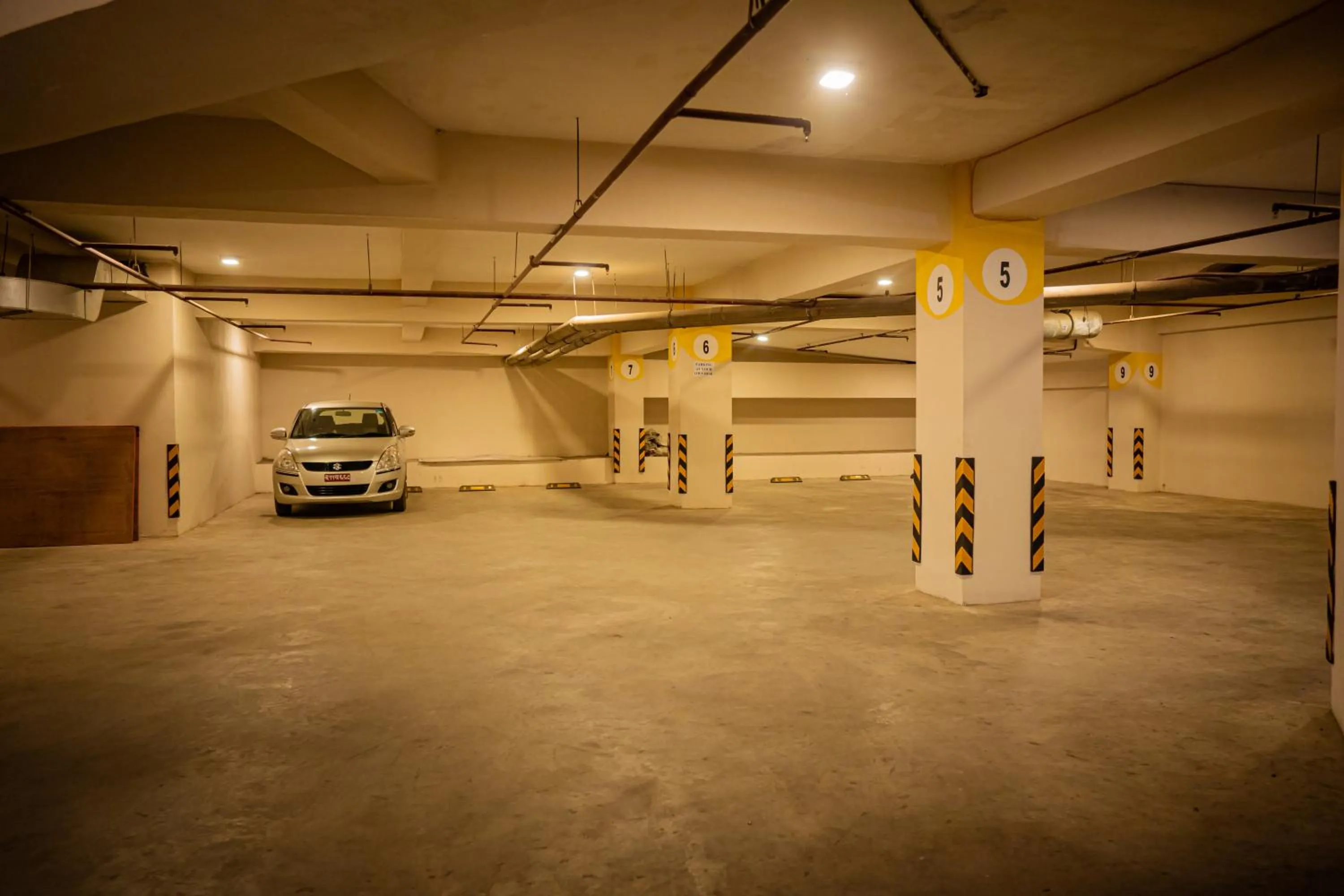 Parking in Hotel Barahi Kathmandu
