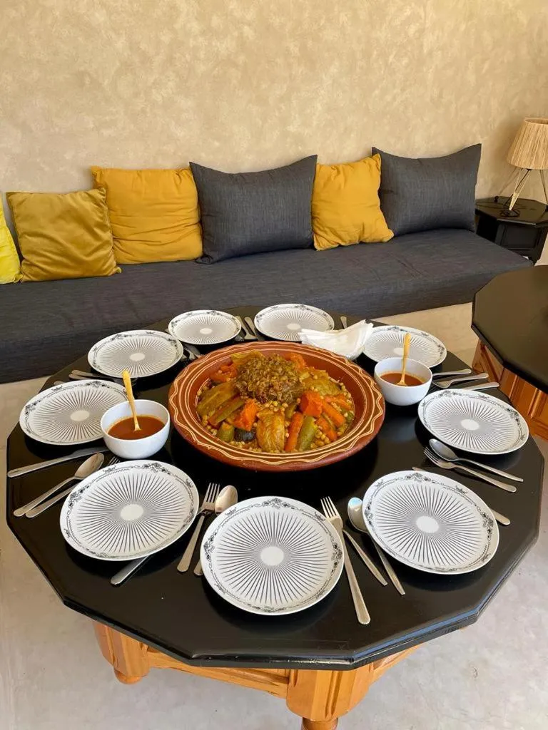 Living room in Riad Celema & Spa