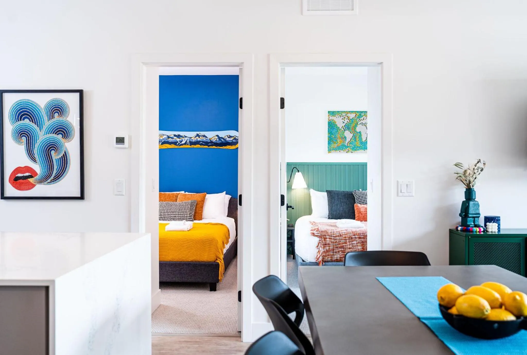 Bed in The Ski Shanty by Revelstoke Vacations