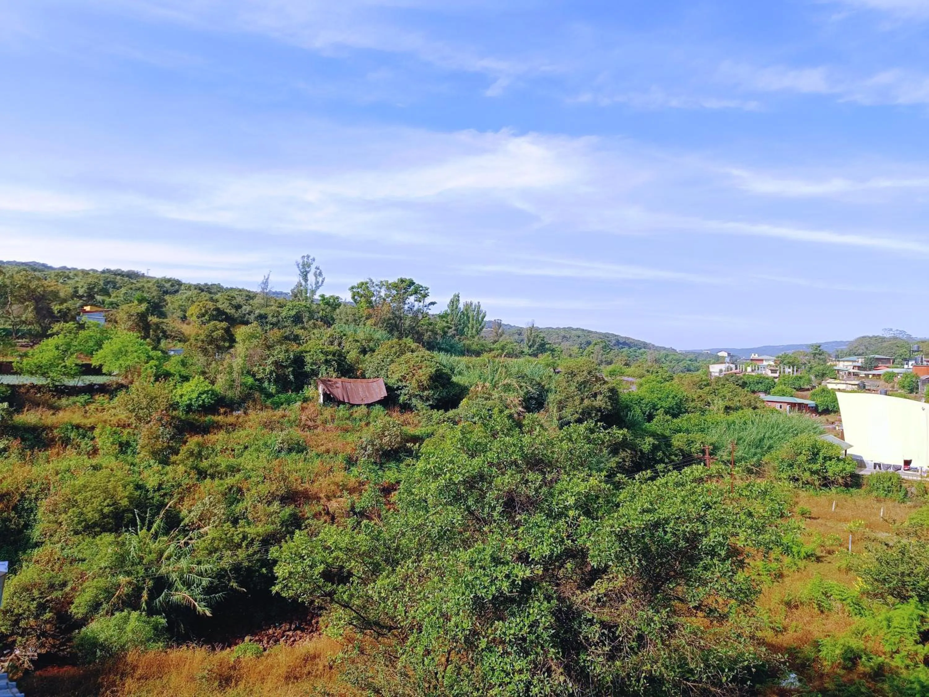 Mountain view in Saanjh Riverside Resort