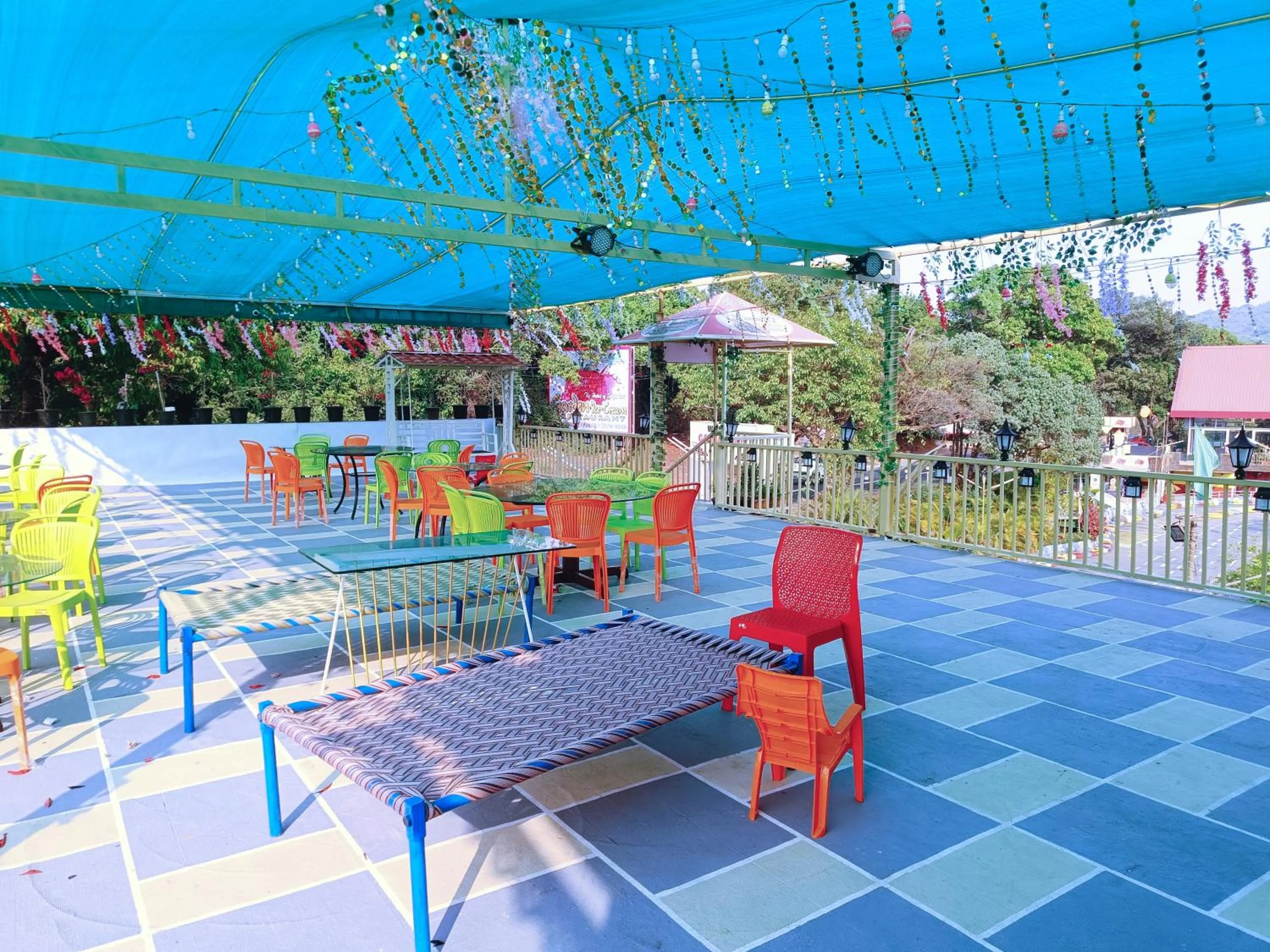 Balcony/Terrace in Saanjh Riverside Resort