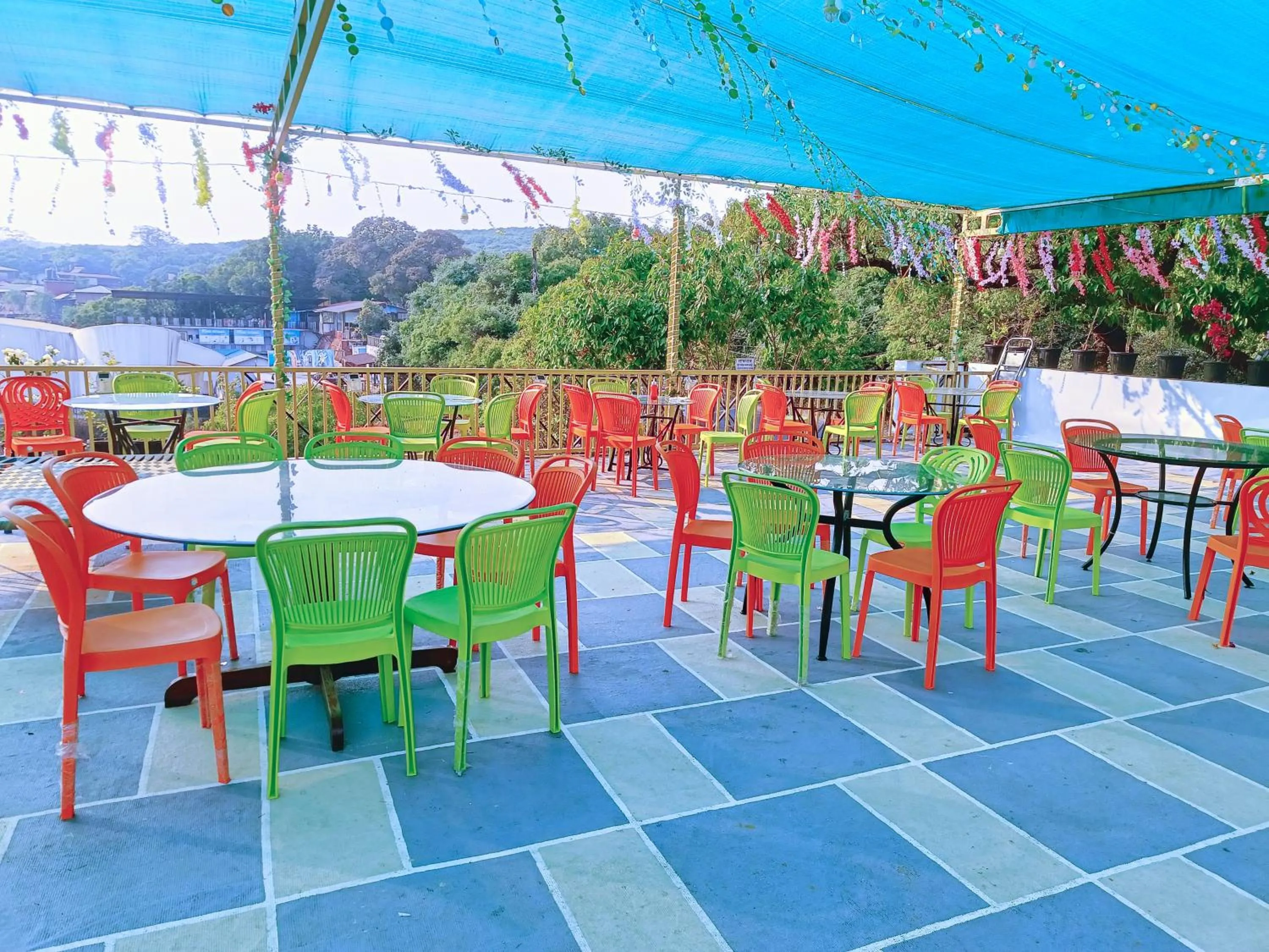 Balcony/Terrace in Saanjh Riverside Resort