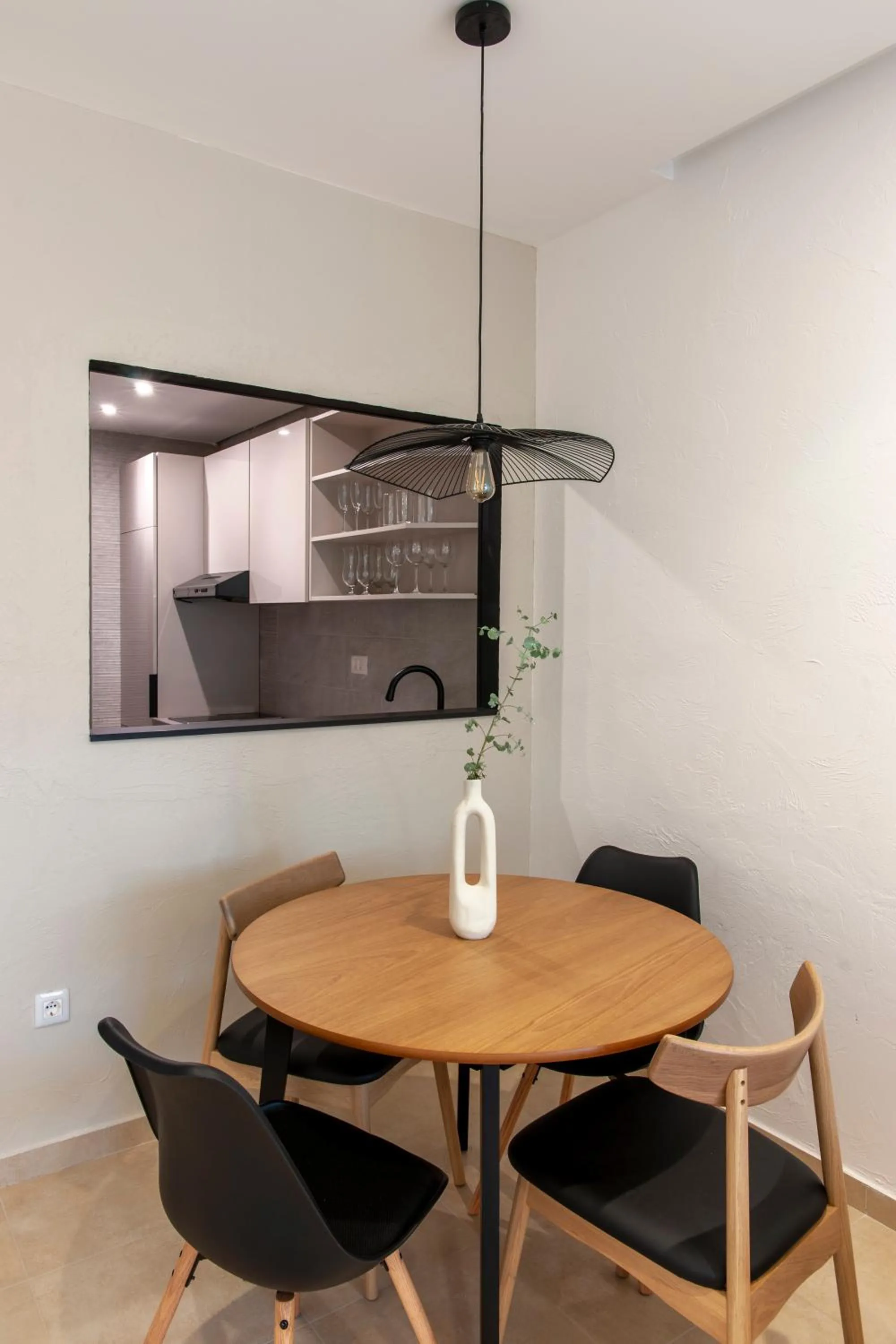 Dining area in Soho Suites