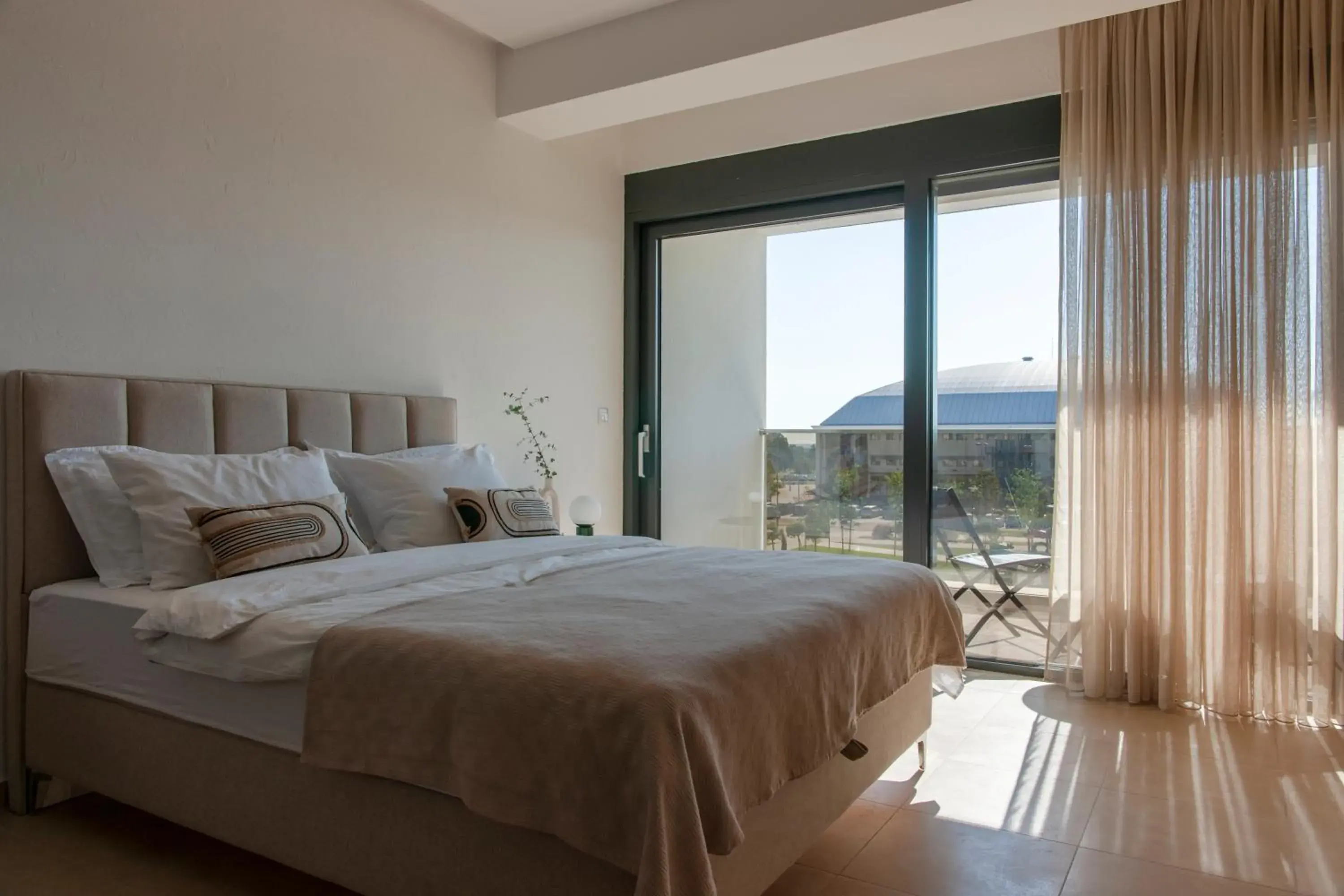 Deluxe Double Room with Balcony and Sea View in Soho Suites Deluxe Double Room with Balcony and Sea View in Soho Suites