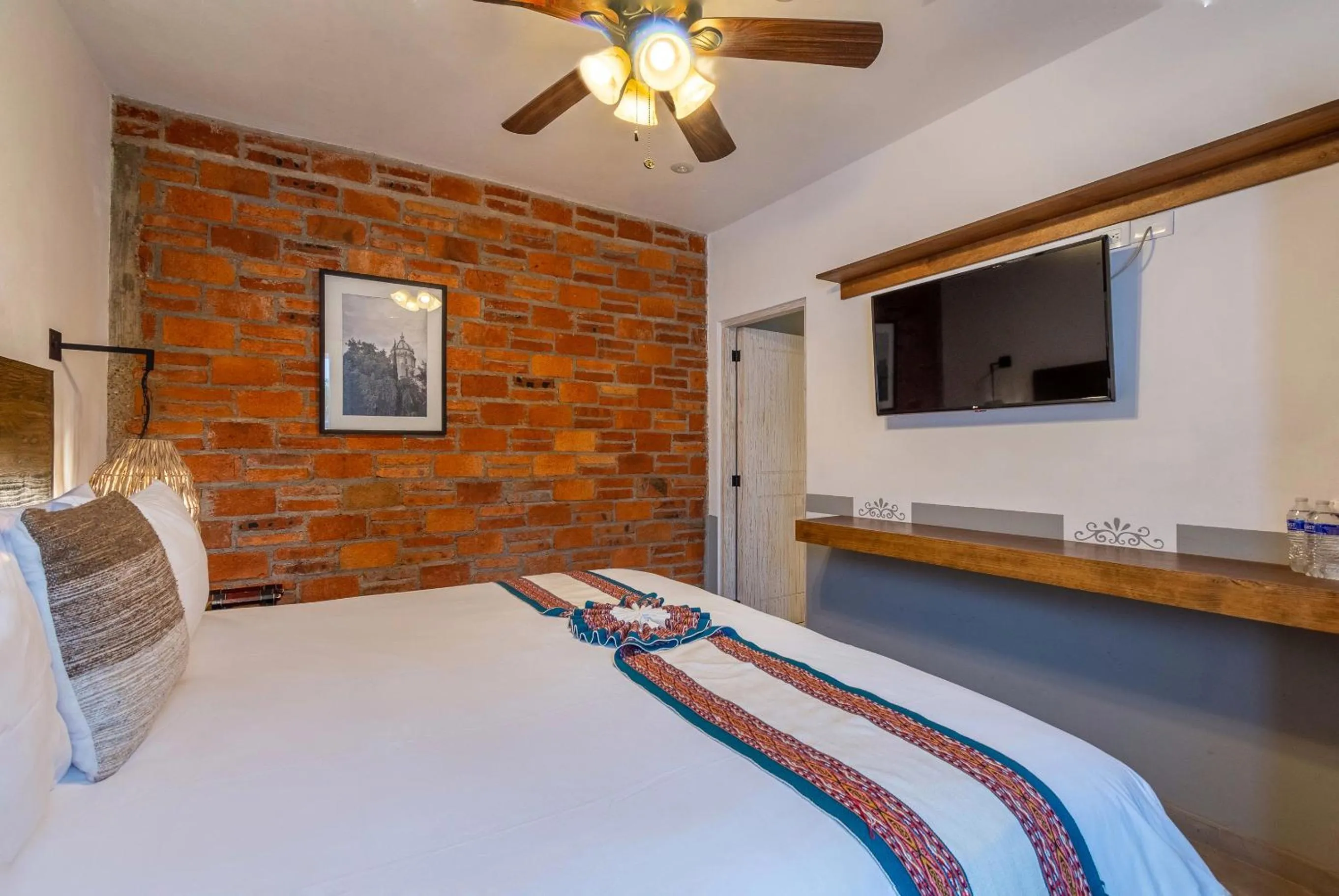 Bed in Casa Yuca Hotel Boutique