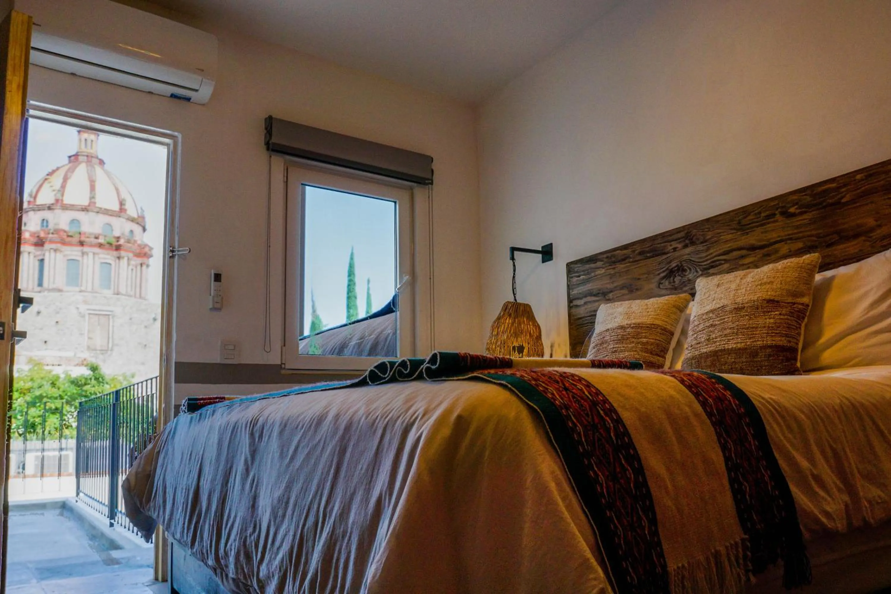 Bed in Casa Yuca Hotel Boutique