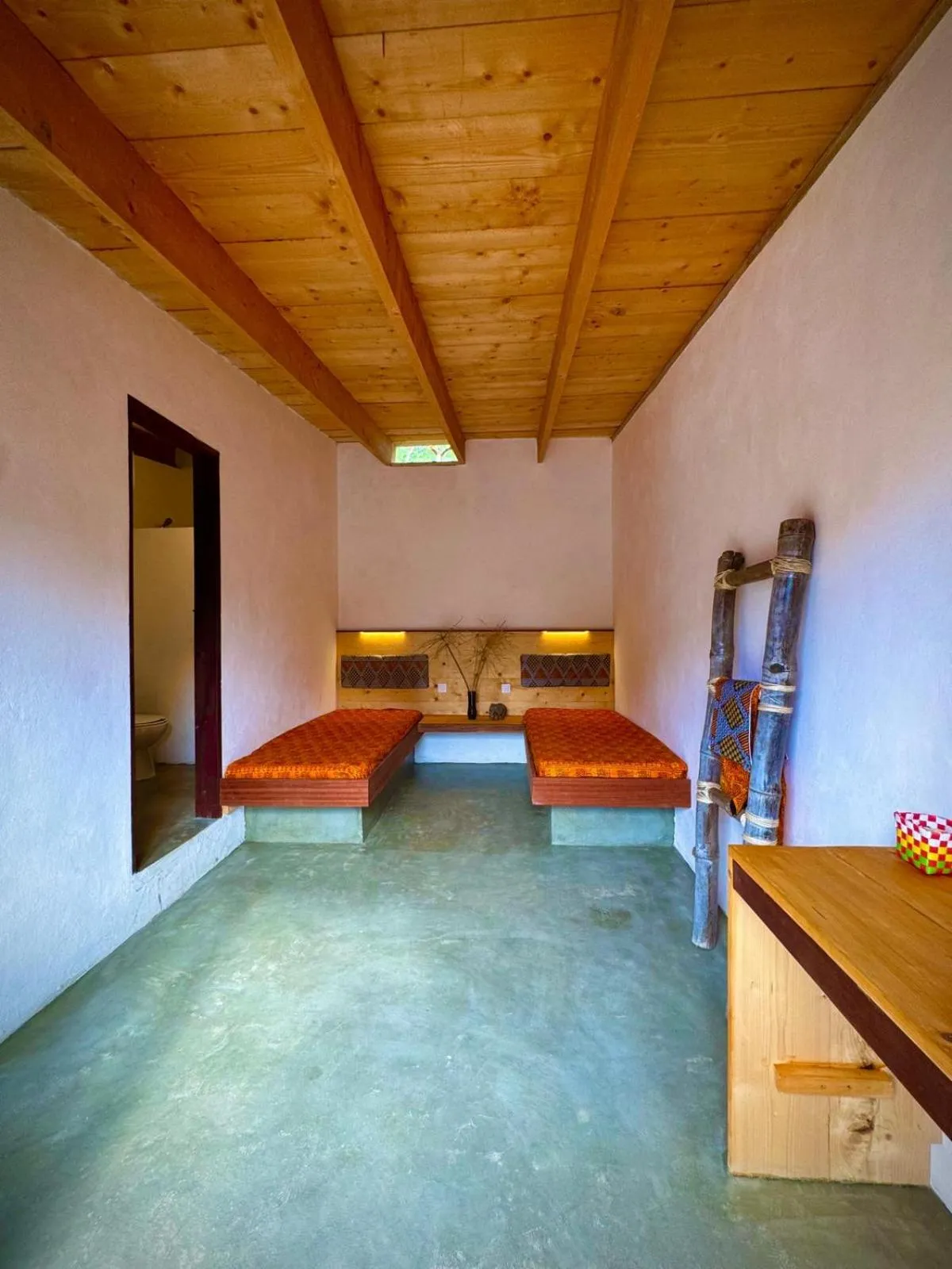 Living room, Bed in Villa Morabeza Guest House