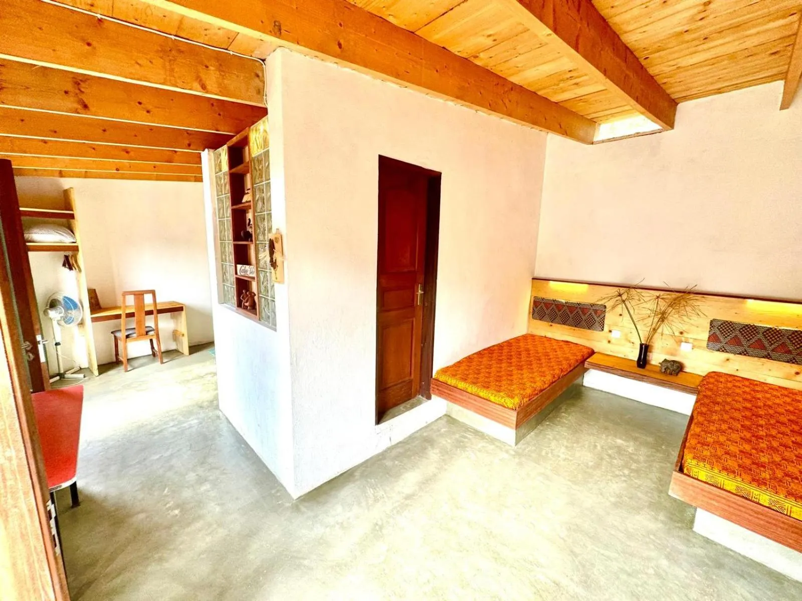 Bed in Villa Morabeza Guest House