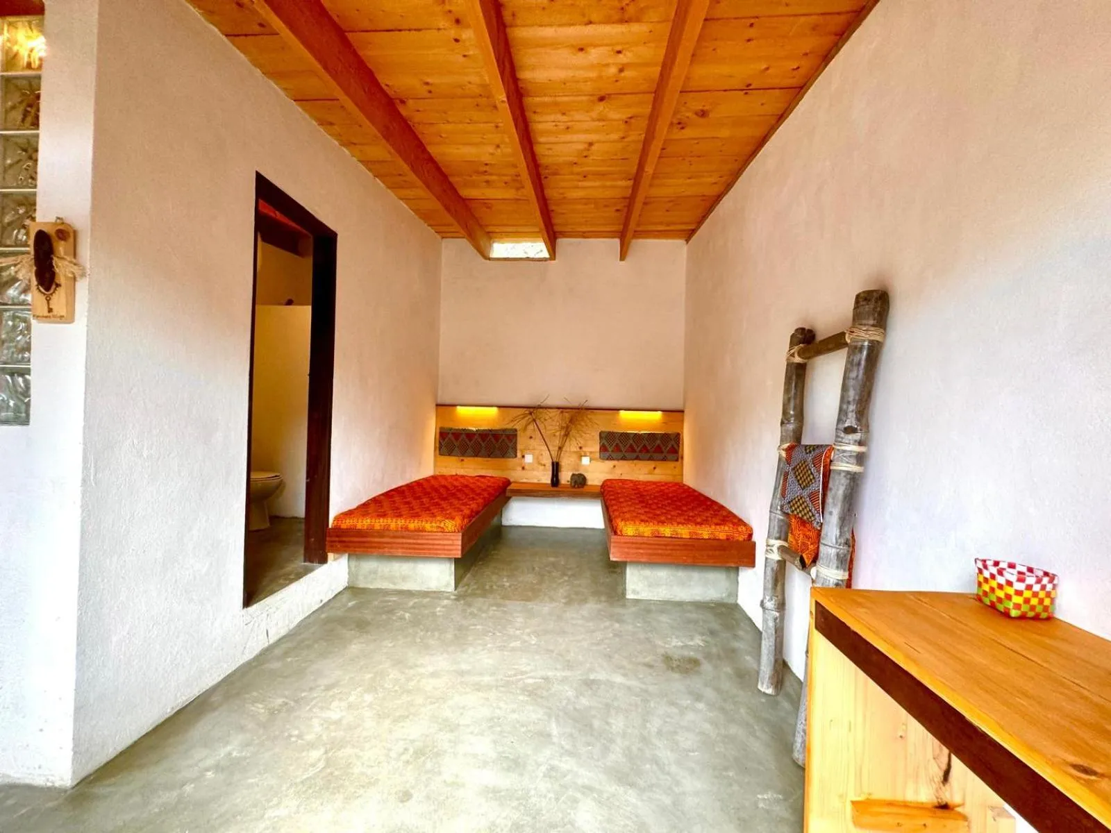 Bed in Villa Morabeza Guest House