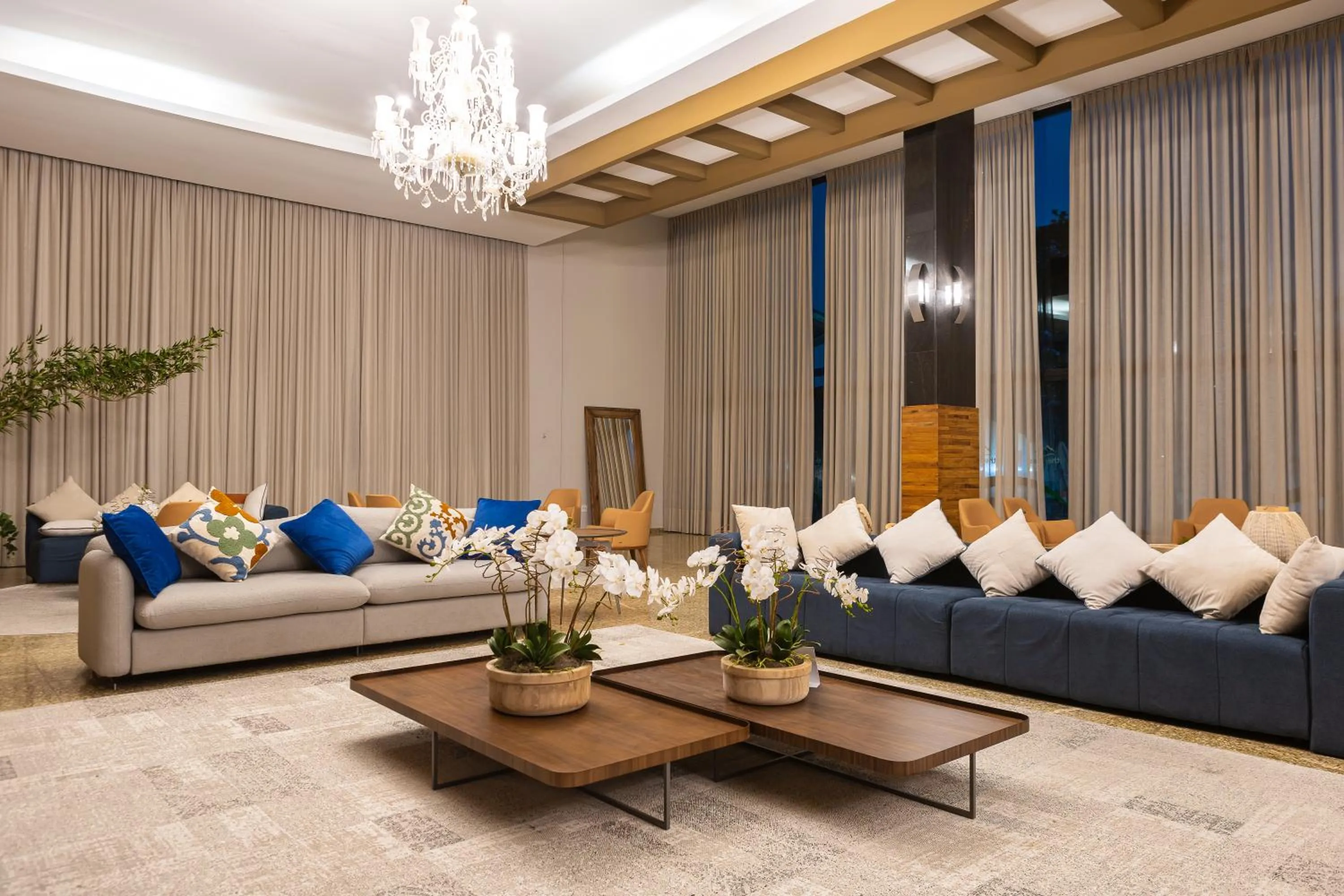 Living room in Thermas All Inclusive Resort Poços de Caldas By Nacional Inn