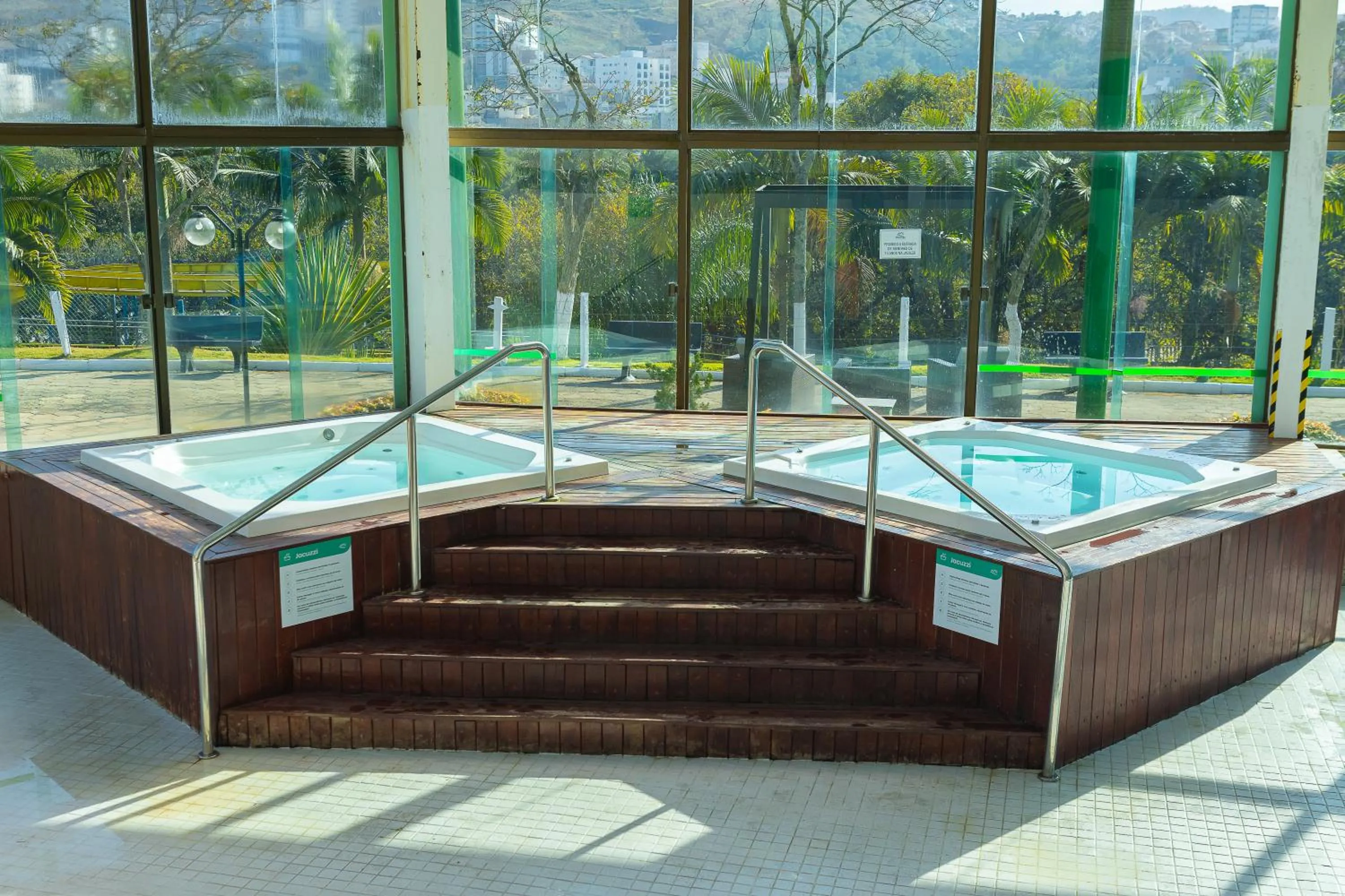 Pool view in Thermas All Inclusive Resort Poços de Caldas By Nacional Inn