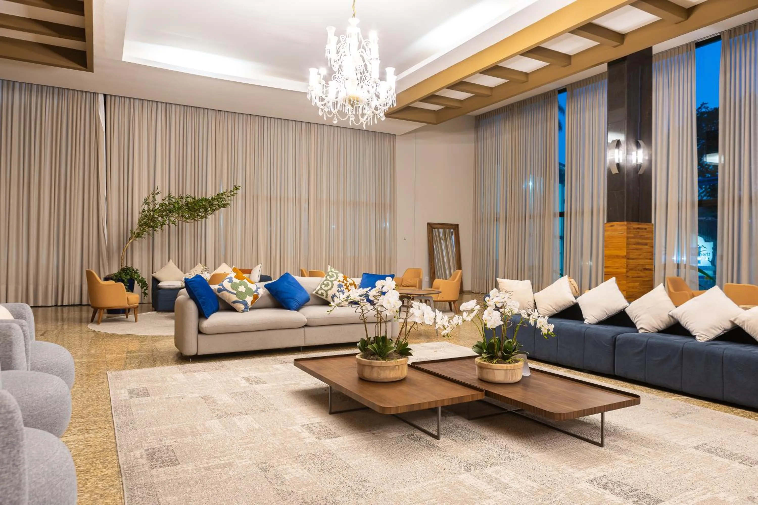 Seating area in Thermas All Inclusive Resort Poços de Caldas By Nacional Inn