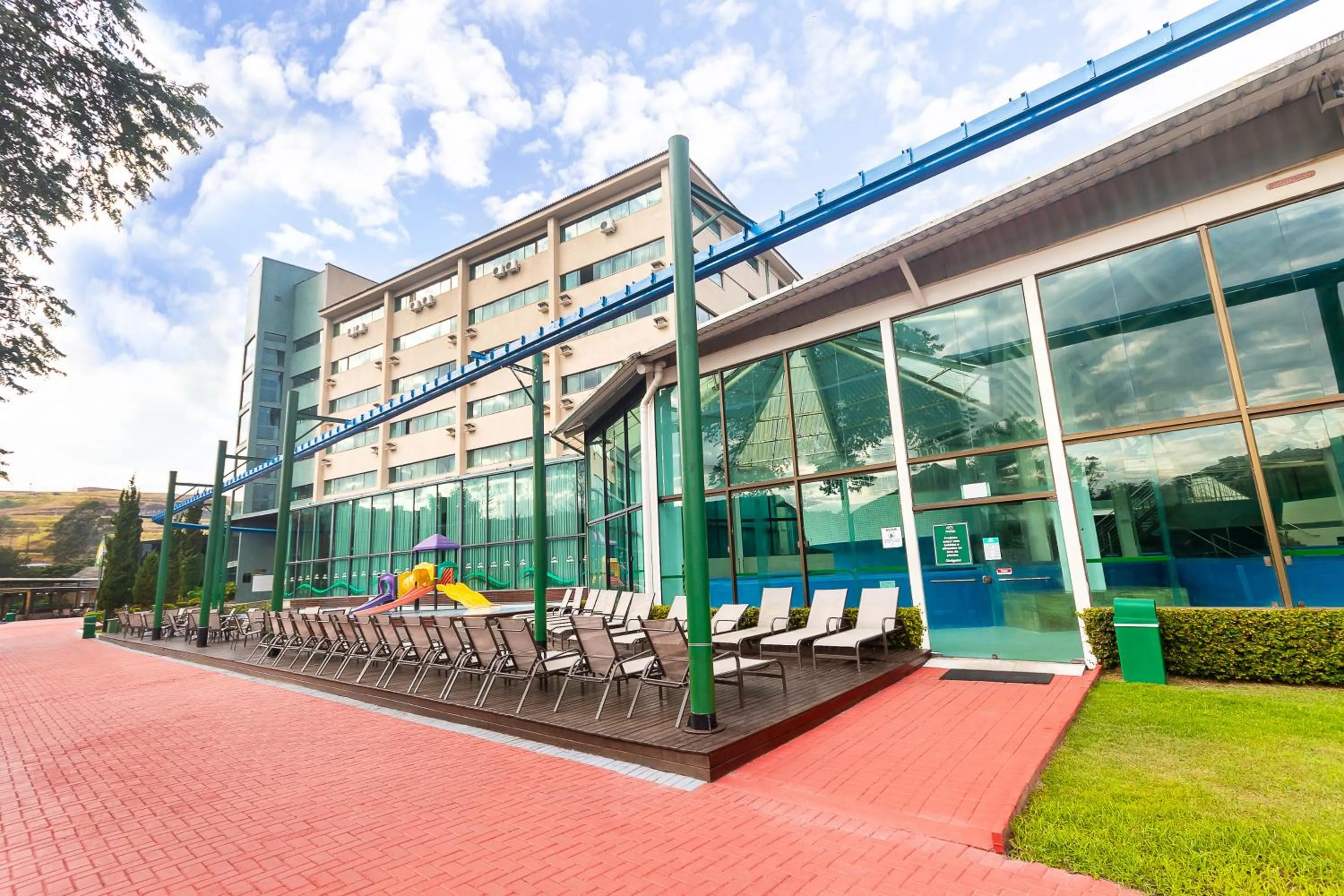 Property building in Thermas All Inclusive Resort Poços de Caldas By Nacional Inn