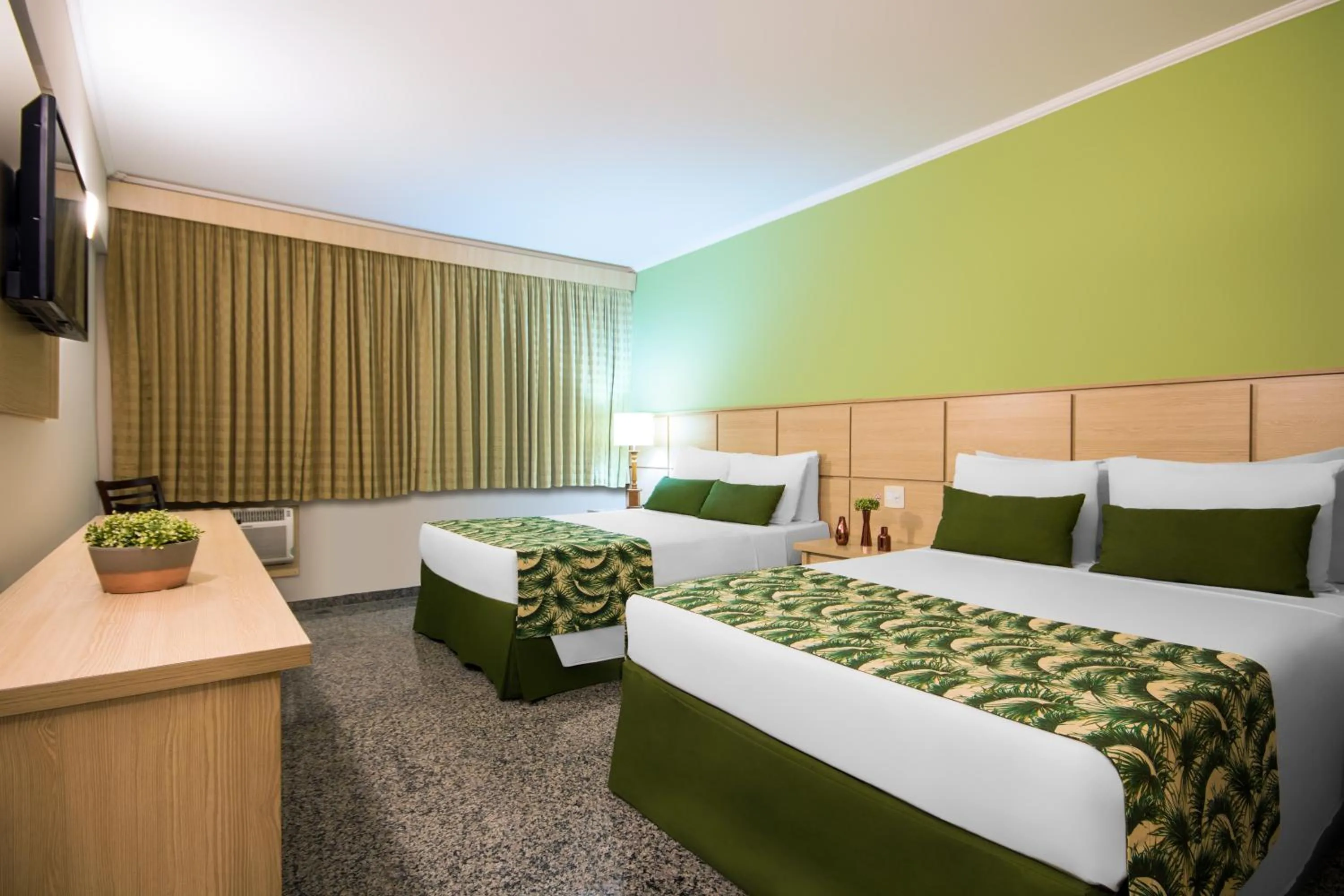 Bedroom, Bed in Thermas All Inclusive Resort Poços de Caldas By Nacional Inn