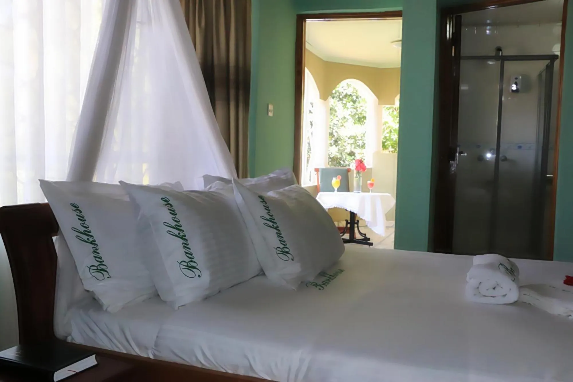 Bed in Bankhouse Retreat Karen