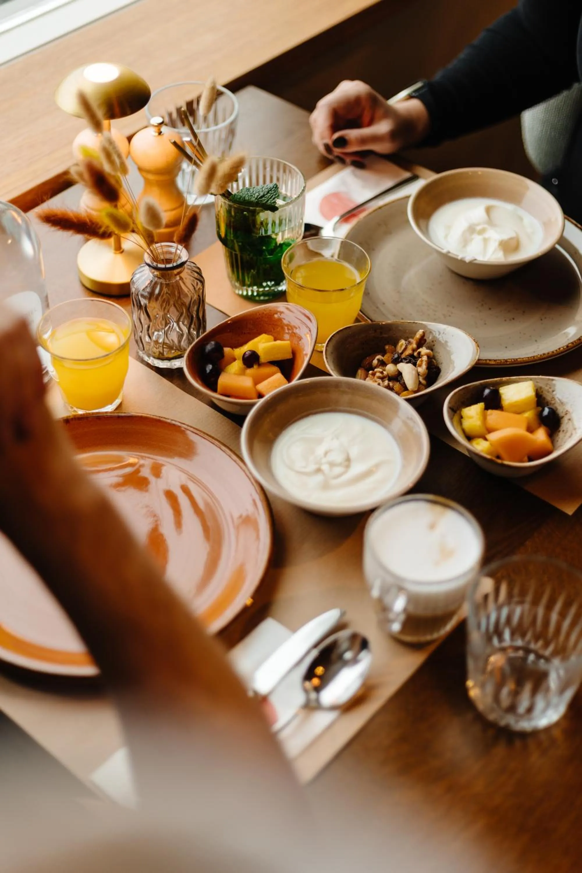 Food and drinks in Strandhotel Camperduin